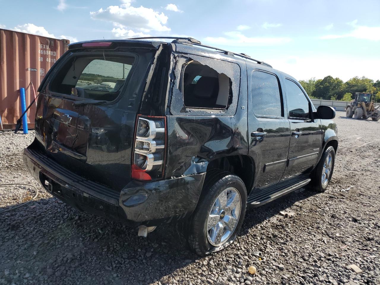 2014 Chevrolet Tahoe VIN 1GNSCBE0XER120581 Copart auction photo, undercarriage / all over damage thumbnail 3