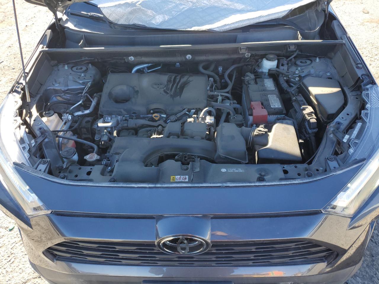 2022 Toyota RAV 4 VIN 2T3C1RFV1NC204487 Copart auction photo, side damage thumbnail 11