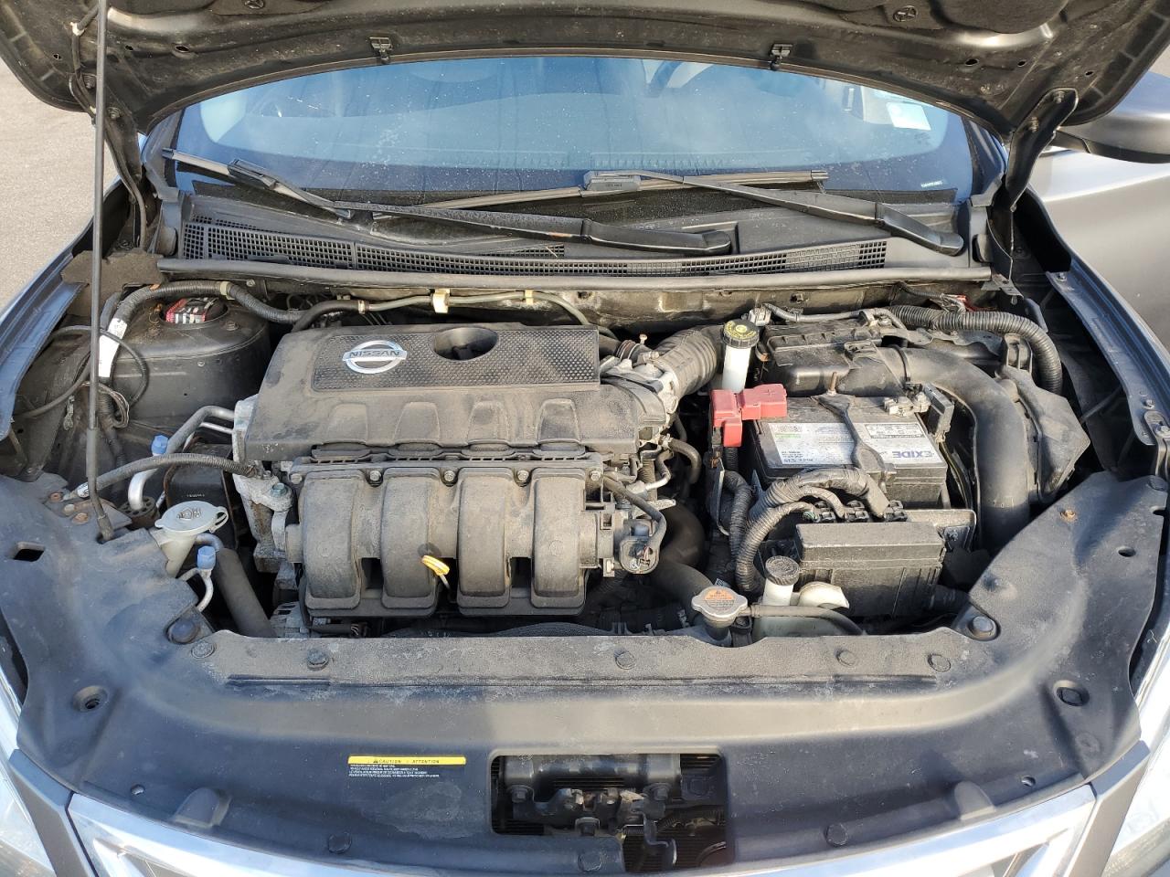2015 Nissan Sentra VIN 3N1AB7AP0FL668673 Copart auction photo, rear end / side damage thumbnail 11