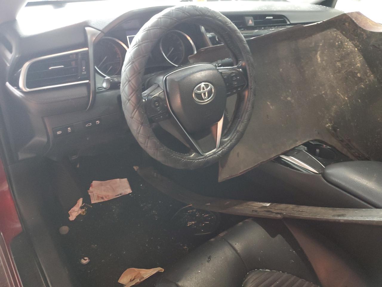 2018 Toyota Camry VIN 4T1B11HK7JU554515 Copart auction photo, front end / rear end damage thumbnail 8