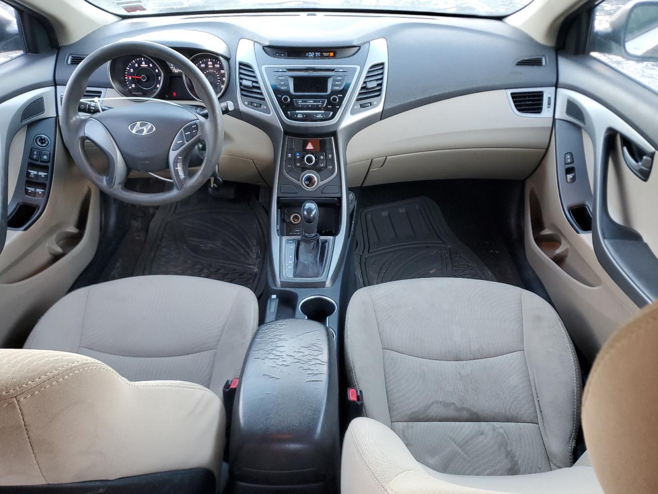2016 Hyundai Elantra VIN 5NPDH4AE8GH692291 Copart auction photo, normal wear damage thumbnail 8