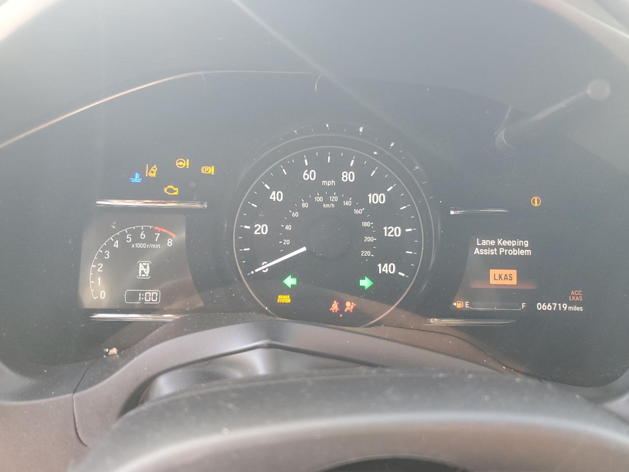 2019 Honda HR-V VIN 3CZRU5H50KM717159 Copart auction photo, all over damage thumbnail 9
