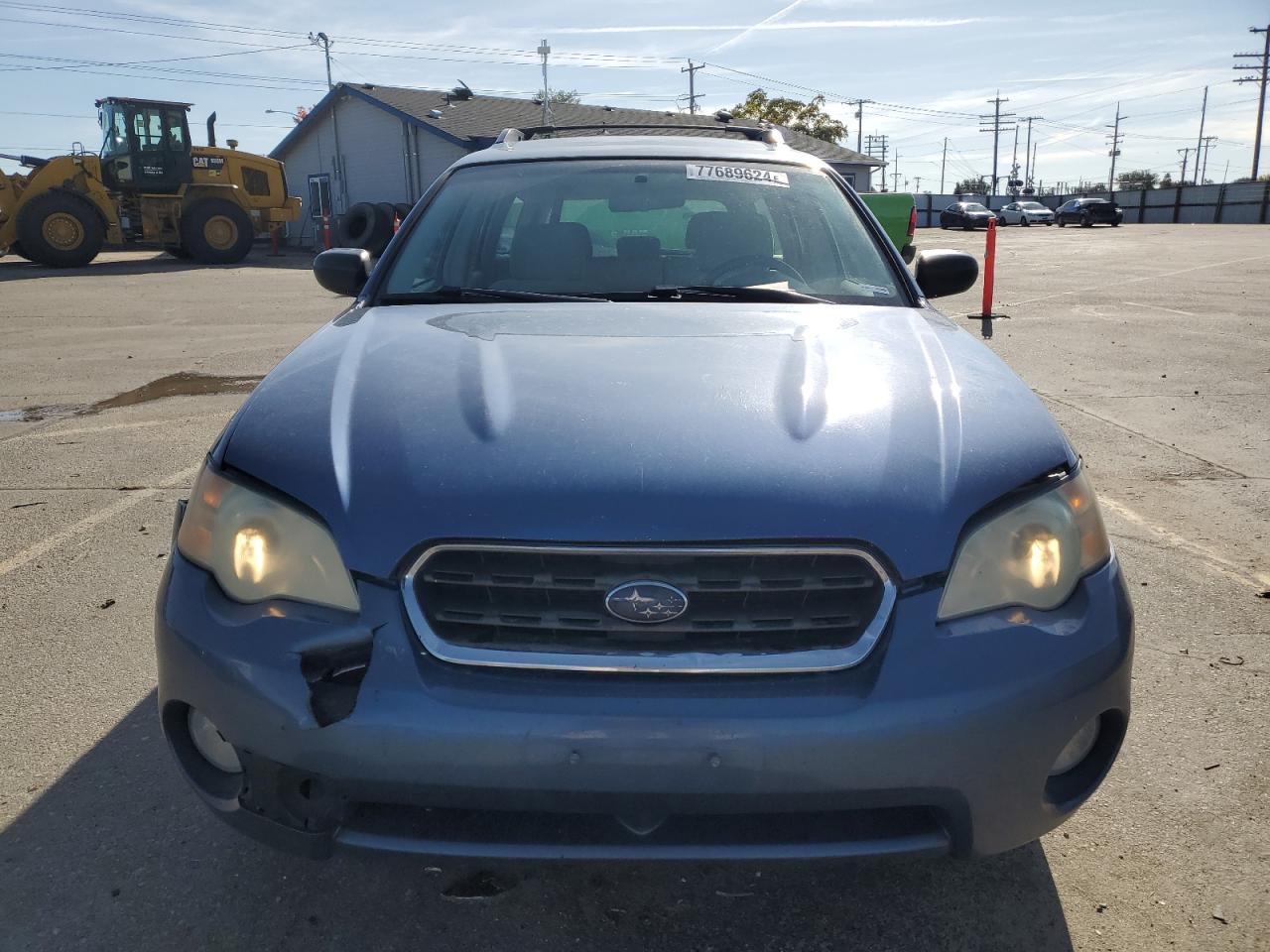 2007 Subaru Outback VIN 4S4BP61C077328175 Copart auction photo, front end damage thumbnail 5