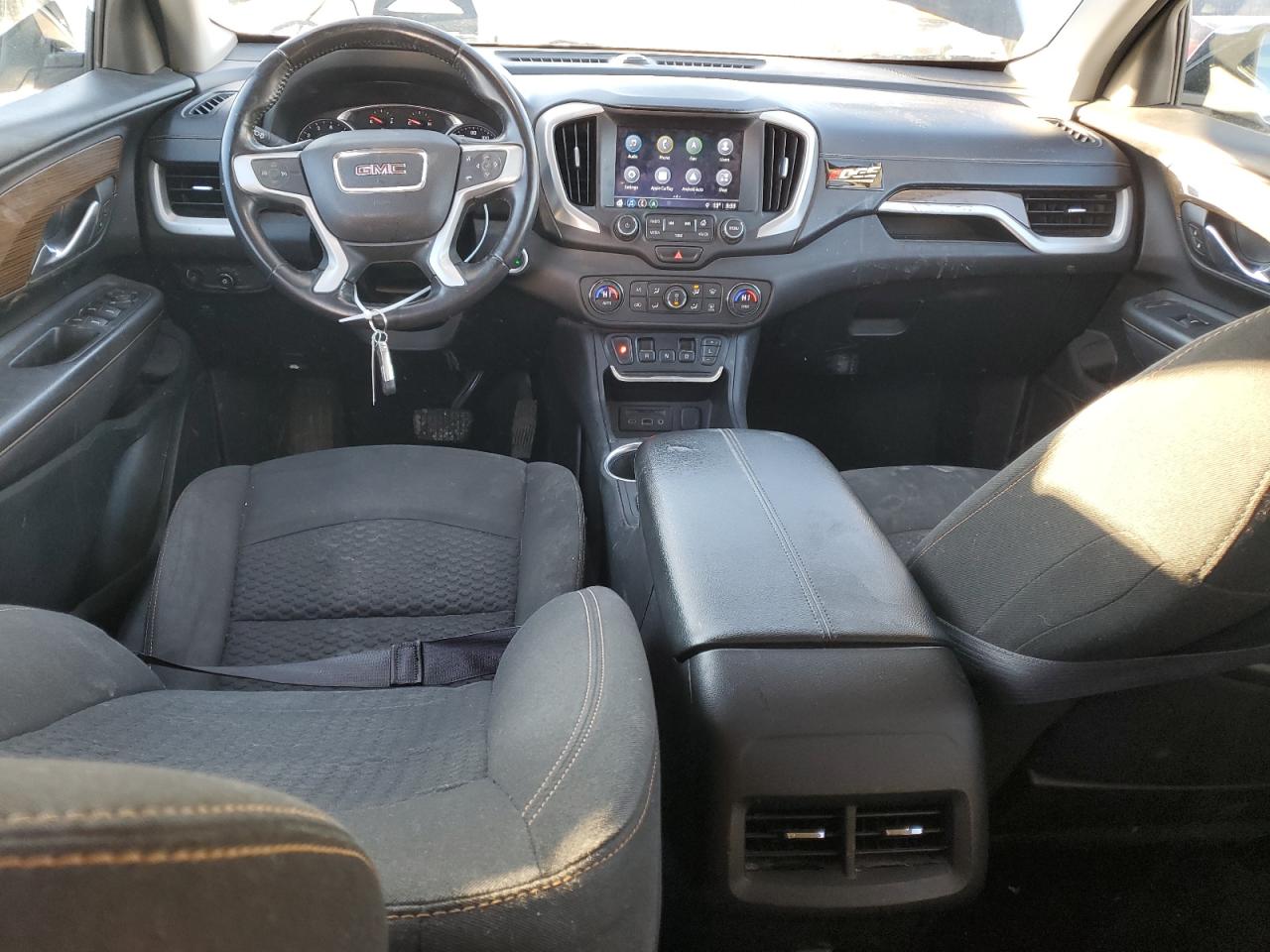 2018 GMC Terrain VIN 3GKALTEX0JL163775 Copart auction photo, front end / hail damage thumbnail 8