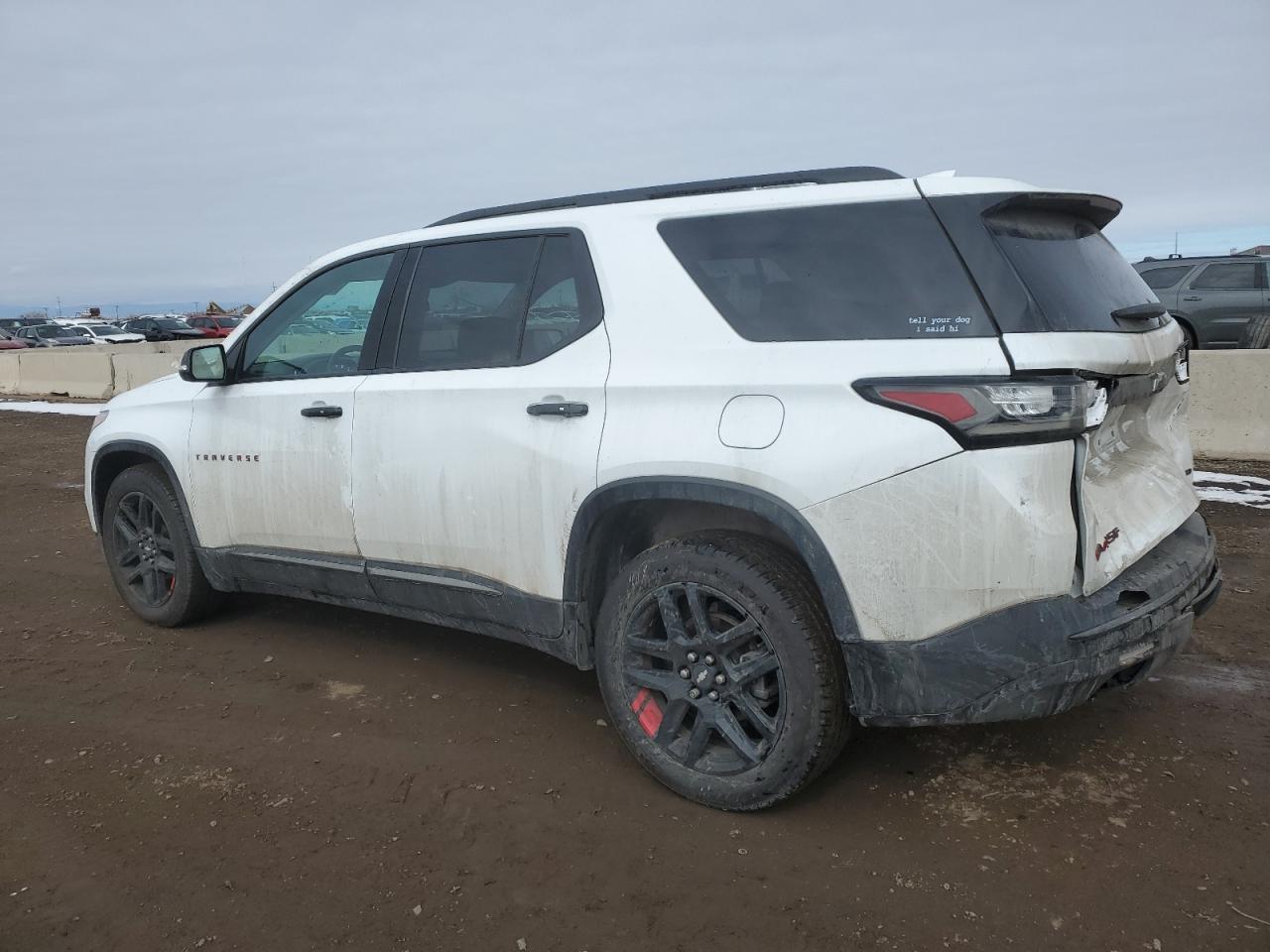 2019 Chevrolet Traverse VIN 1GNEVKKW4KJ282636 Copart auction photo, rear end damage thumbnail 2