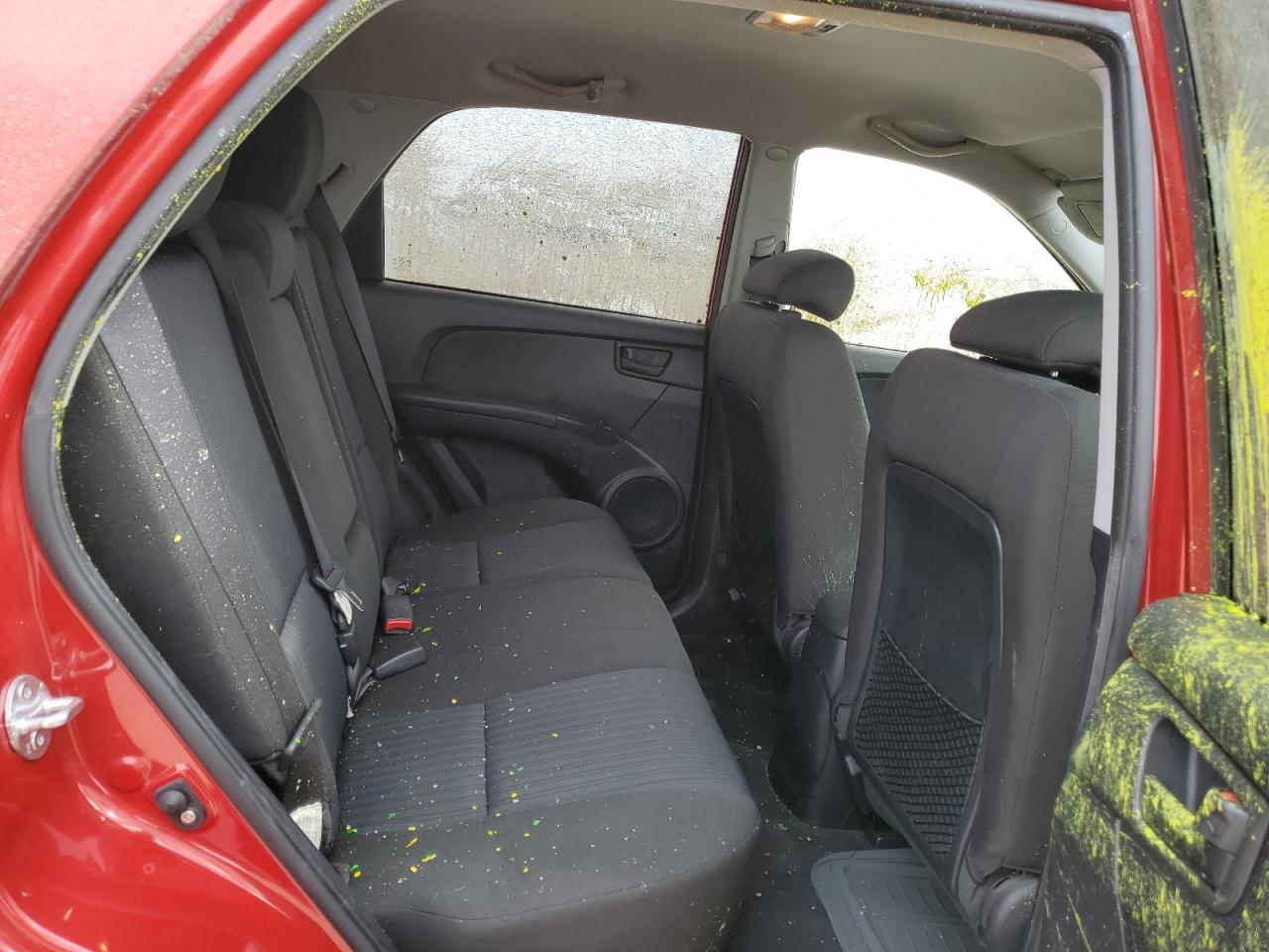 2009 KIA Sportage VIN KNDJF724197558052 Copart auction photo, vandalism damage thumbnail 11