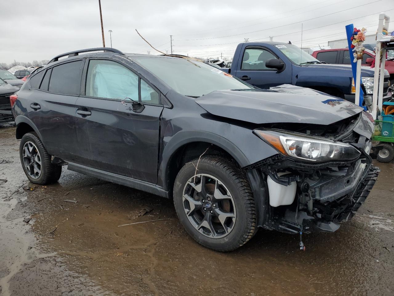 2019 Subaru XV VIN JF2GTACC3K8242028 Copart auction photo, rollover damage thumbnail 4