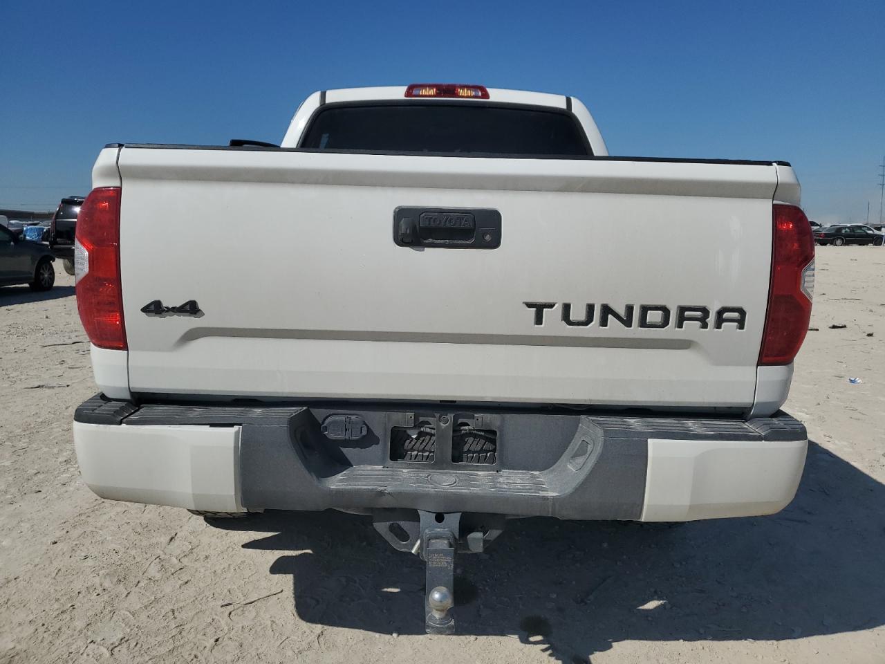 2019 Toyota Tundra VIN 5TFDY5F1XKX861476 Copart auction photo, side / front end damage thumbnail 6