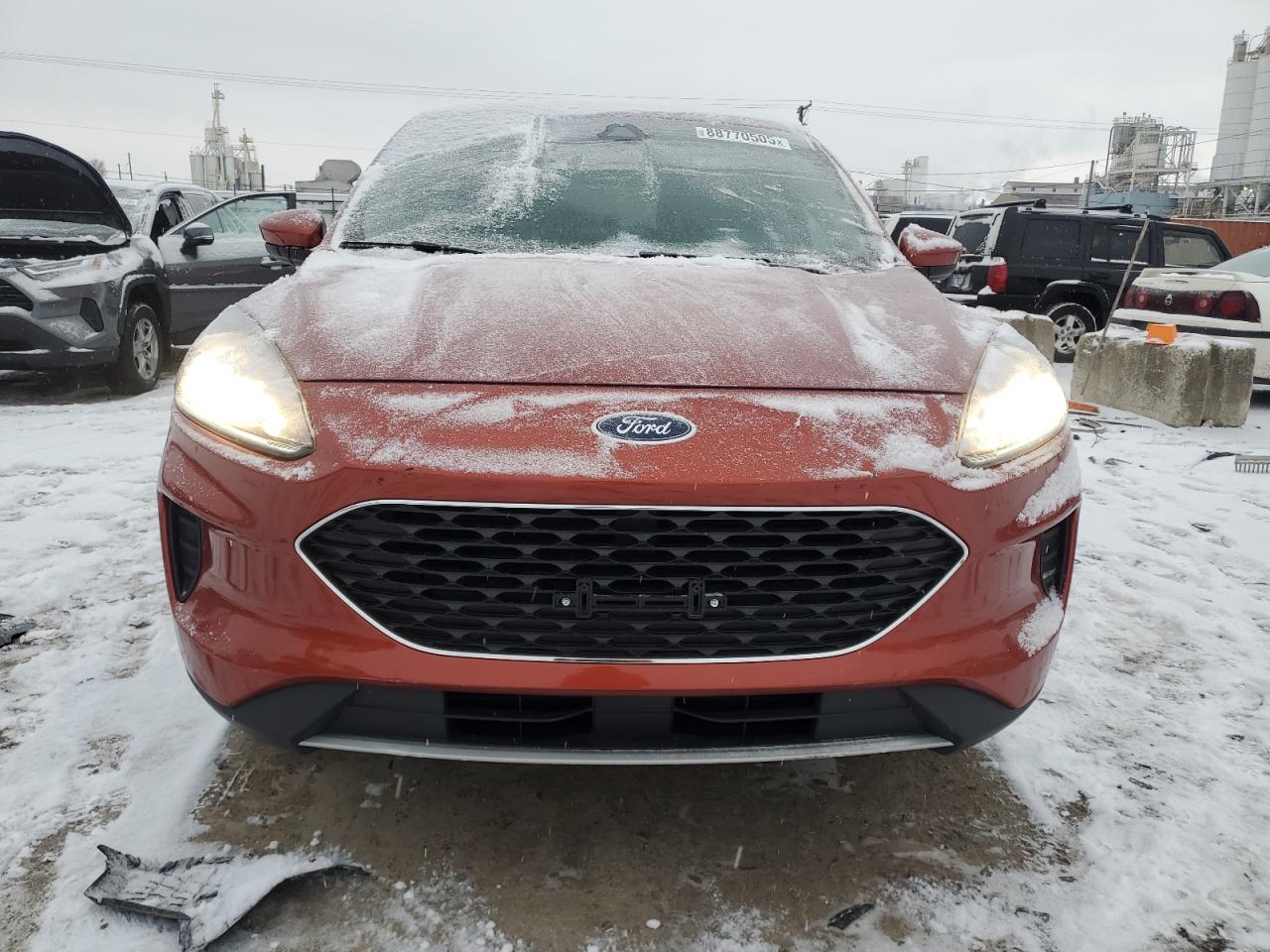 2020 Ford Escape VIN 1FMCU9G68LUA29898 Copart auction photo, side damage thumbnail 5