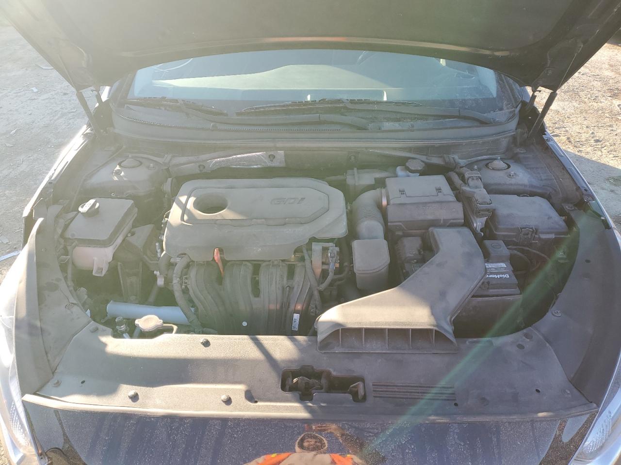 2019 Hyundai Sonata VIN 5NPE34AF0KH815215 Copart auction photo, side / rear end damage thumbnail 11