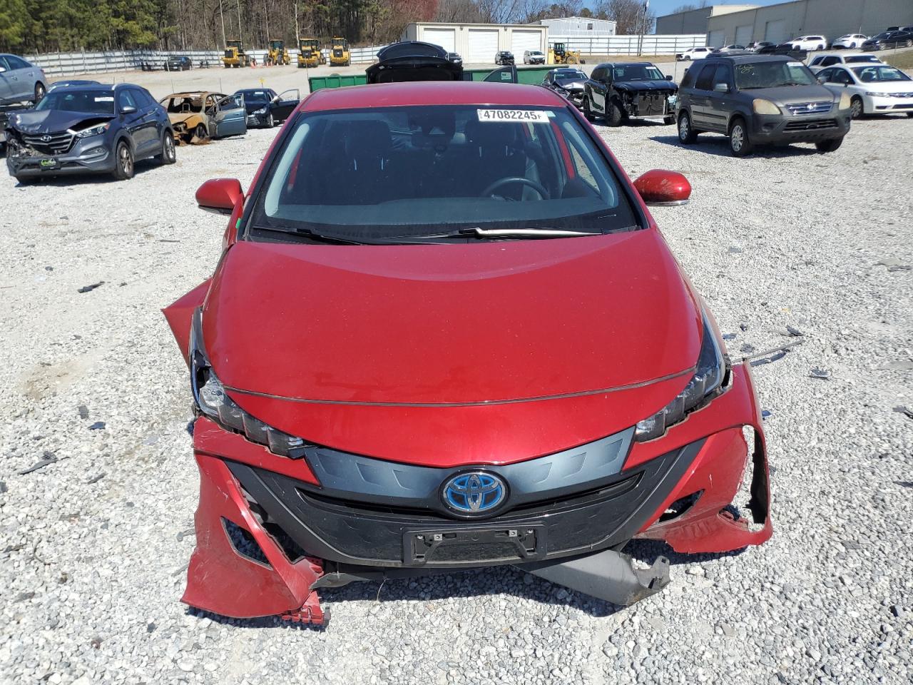 2022 Toyota Prius VIN JTDKAMFP3N3198323 Copart auction photo, front end damage thumbnail 5