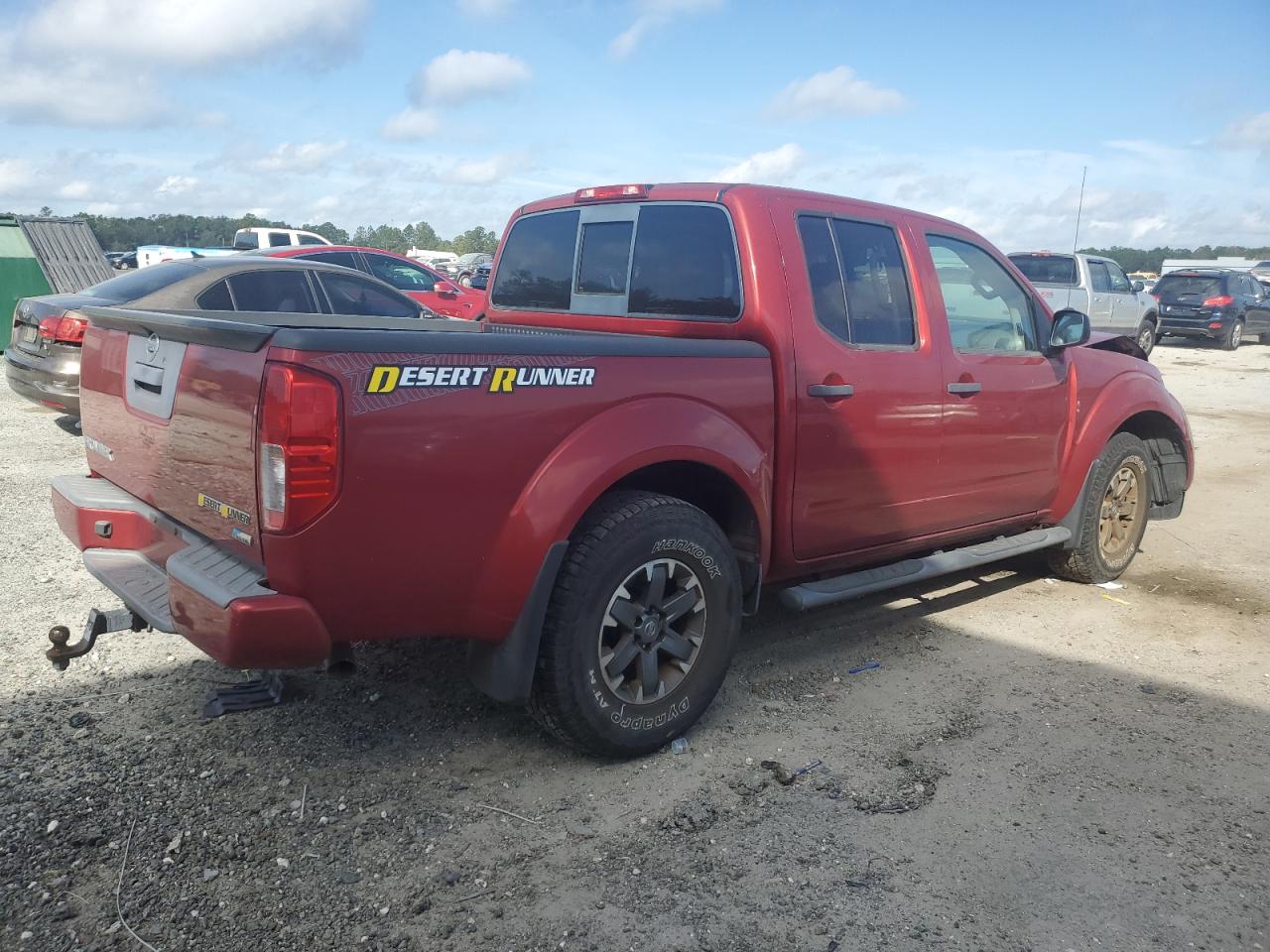 2018 Nissan Navara (Frontier) VIN 1N6DD0ER5JN737239 Copart auction photo, front end damage thumbnail 3
