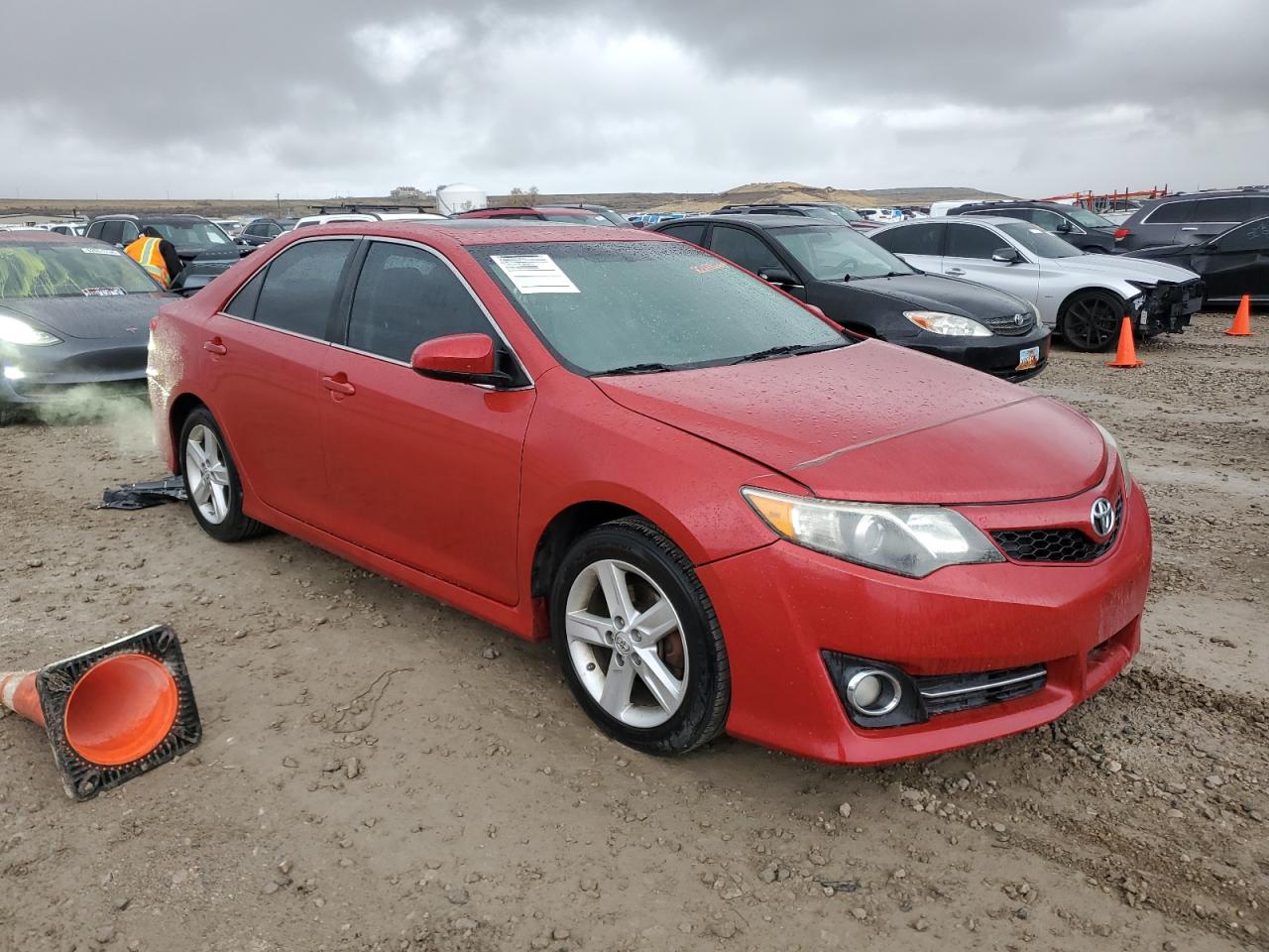 2013 Toyota Camry VIN 4T1BF1FK6DU659118 Copart auction photo, all over damage thumbnail 4
