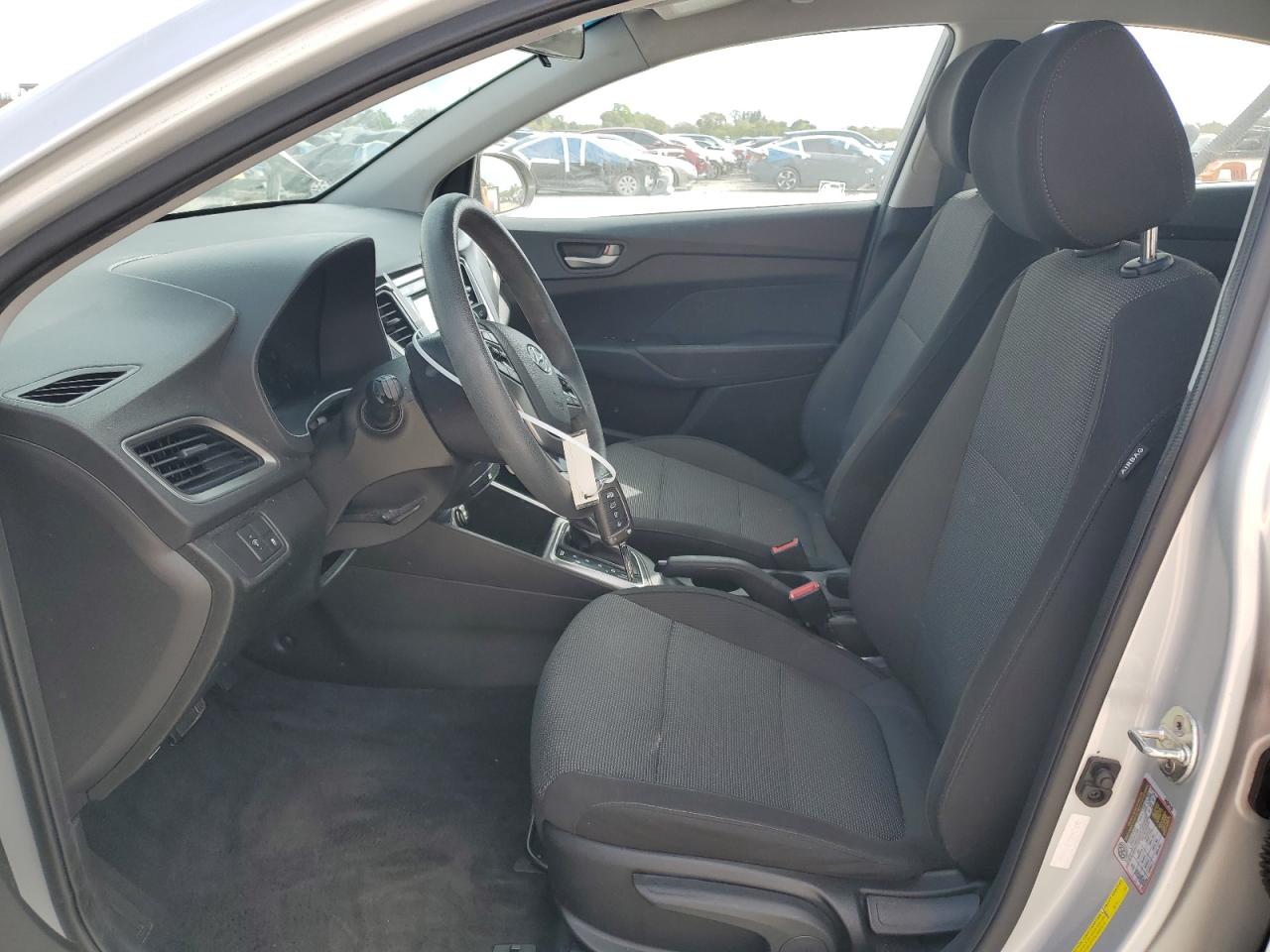 2018 Hyundai Accent VIN 3KPC24A36JE016610 Copart auction photo, rear end / side damage thumbnail 7