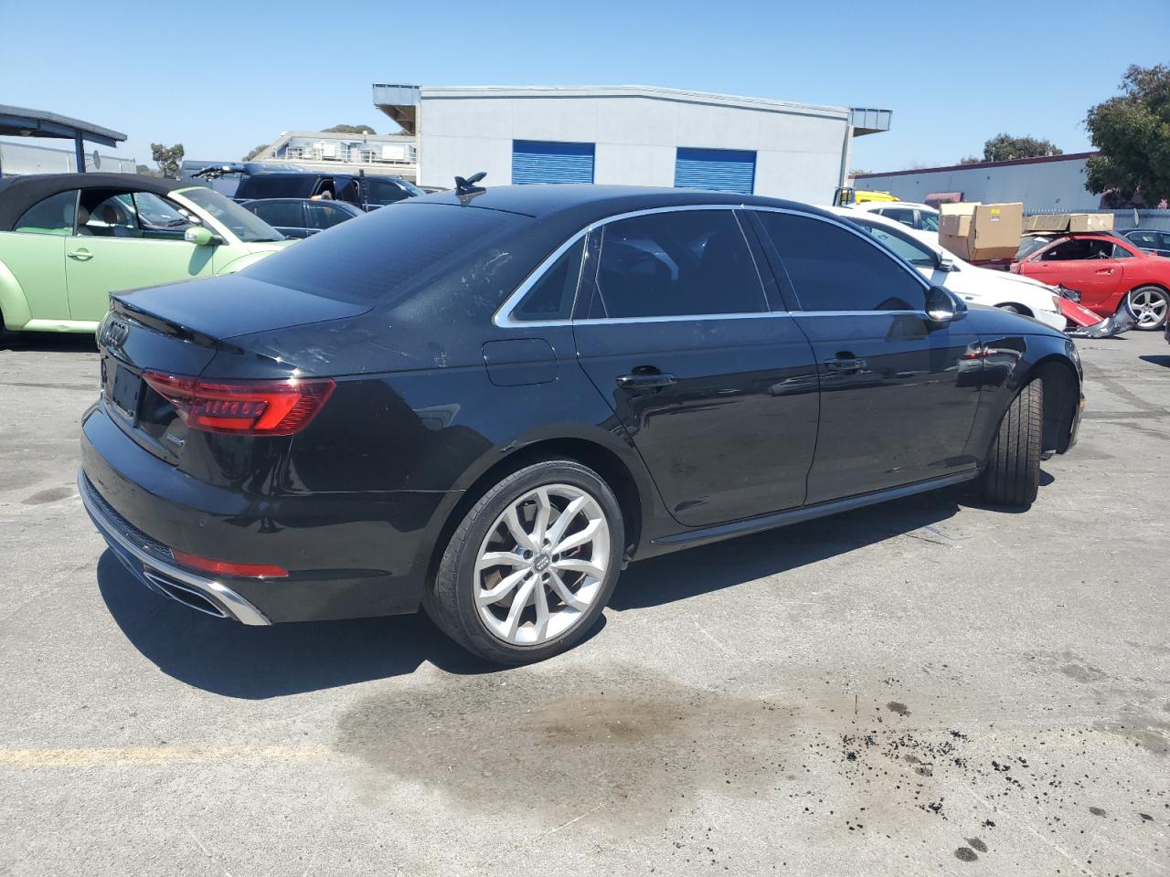 2019 Audi A4 VIN WAUENAF44KN015062 Copart auction photo, front end / undercarriage damage thumbnail 3