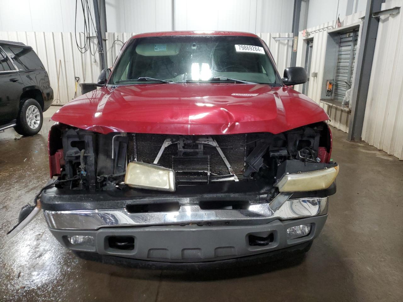 2005 Chevrolet Silverado VIN 1GCEK19B35Z303058 Copart auction photo, front end damage thumbnail 5