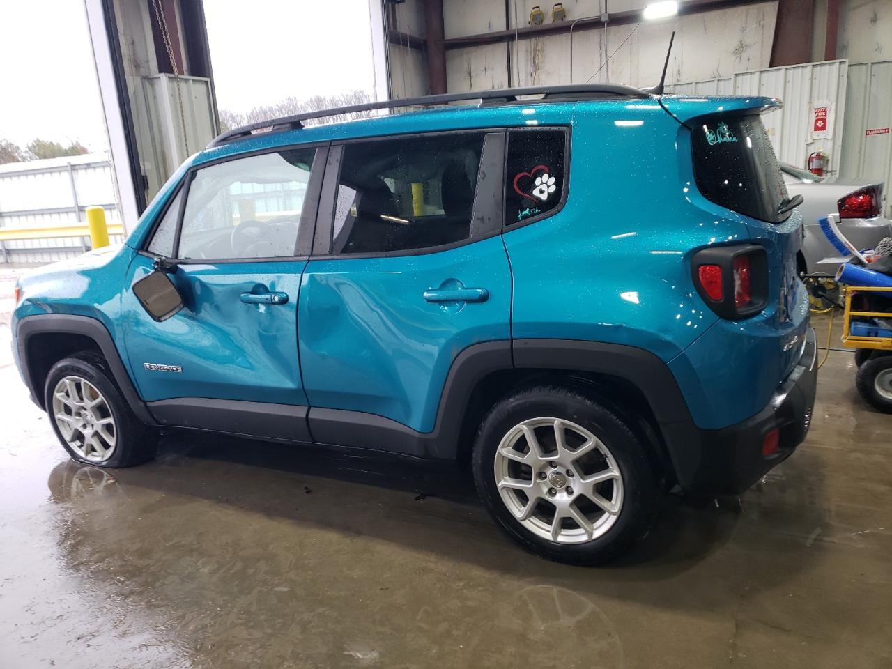2019 Jeep Renegade VIN ZACNJBBB3KPK64580 Copart auction photo, side / hail damage thumbnail 2