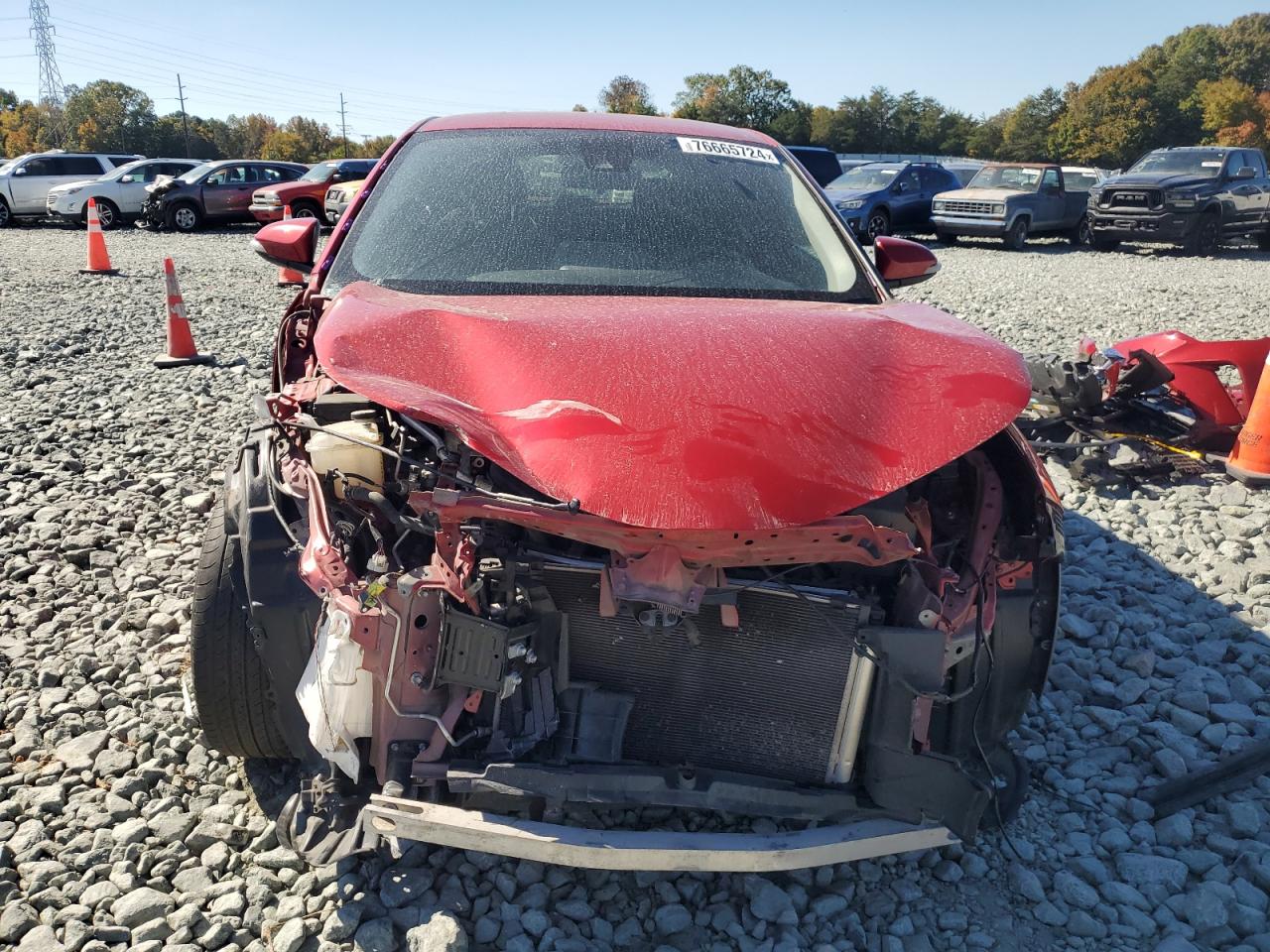 2020 Toyota C-HR VIN JTNKHMBXXL1073745 Copart auction photo, front end damage thumbnail 5