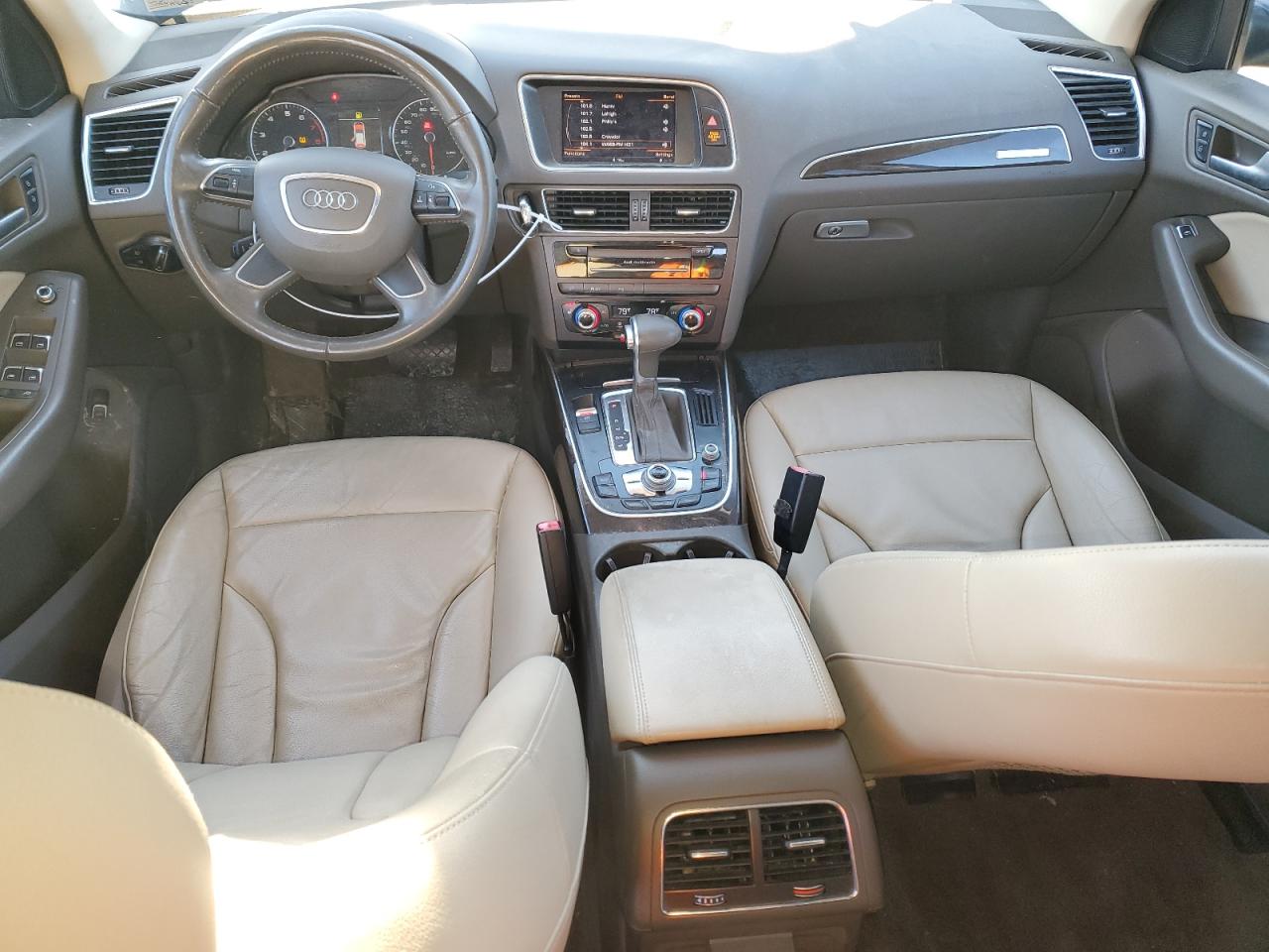 2013 Audi Q5 VIN WA1LFAFP1DA009273 Copart auction photo, front end damage thumbnail 8
