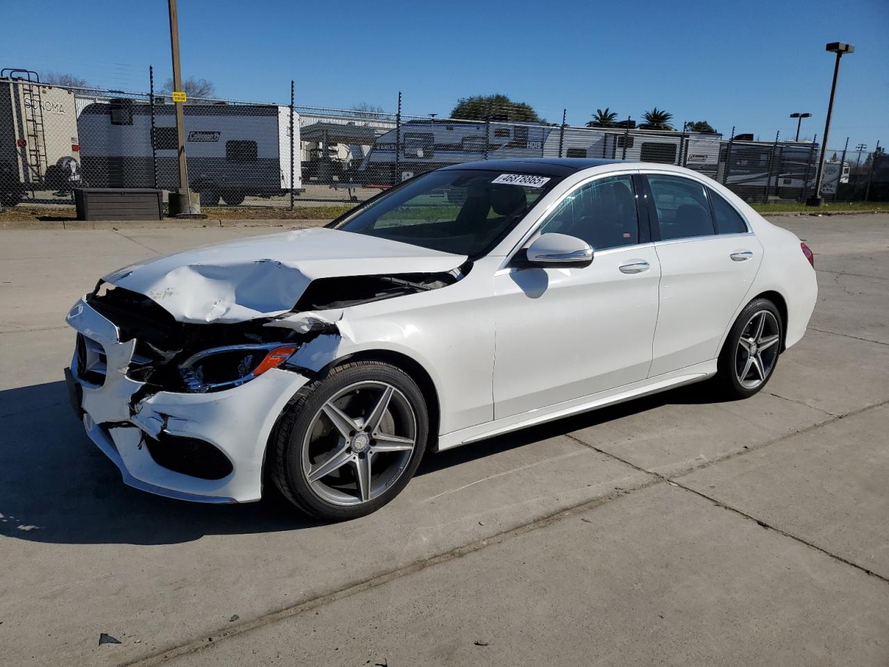2015 Mercedes-Benz C-klasse VIN 55SWF6GB5FU028081