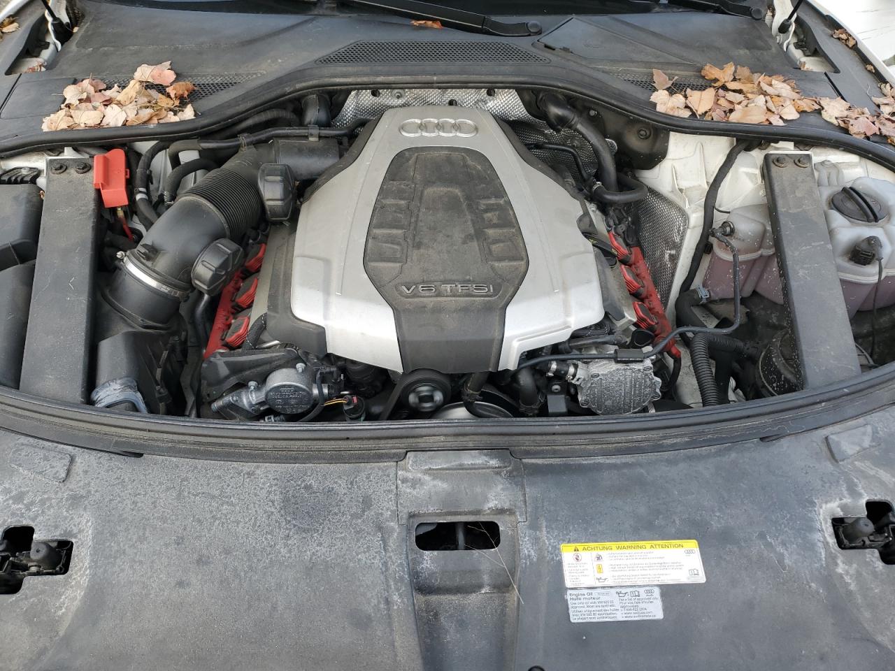 2015 Audi A8 VIN WAUJGAFD9FN003570 Copart auction photo, all over damage thumbnail 11
