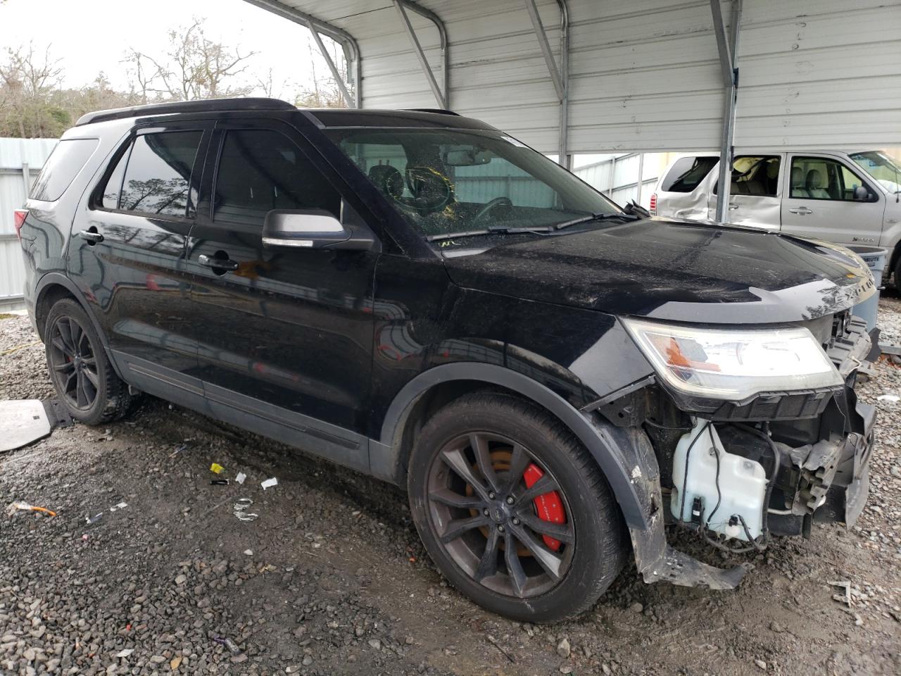 2017 Ford Explorer VIN 1FM5K7D86HGC51113 Copart auction photo, front end damage thumbnail 4