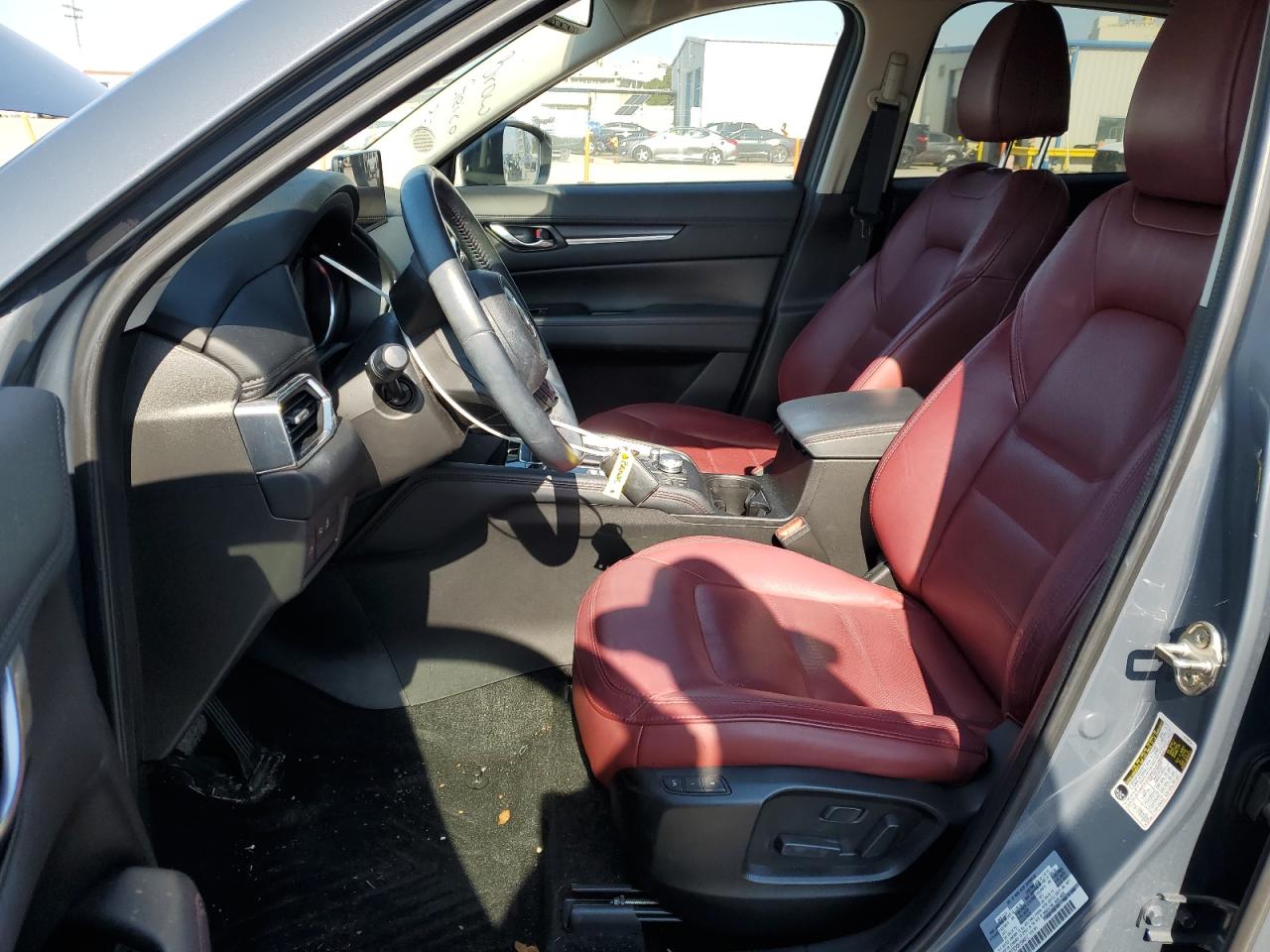 2022 Mazda CX-5 VIN JM3KFBCM3N1544812 Copart auction photo, rear end damage thumbnail 7