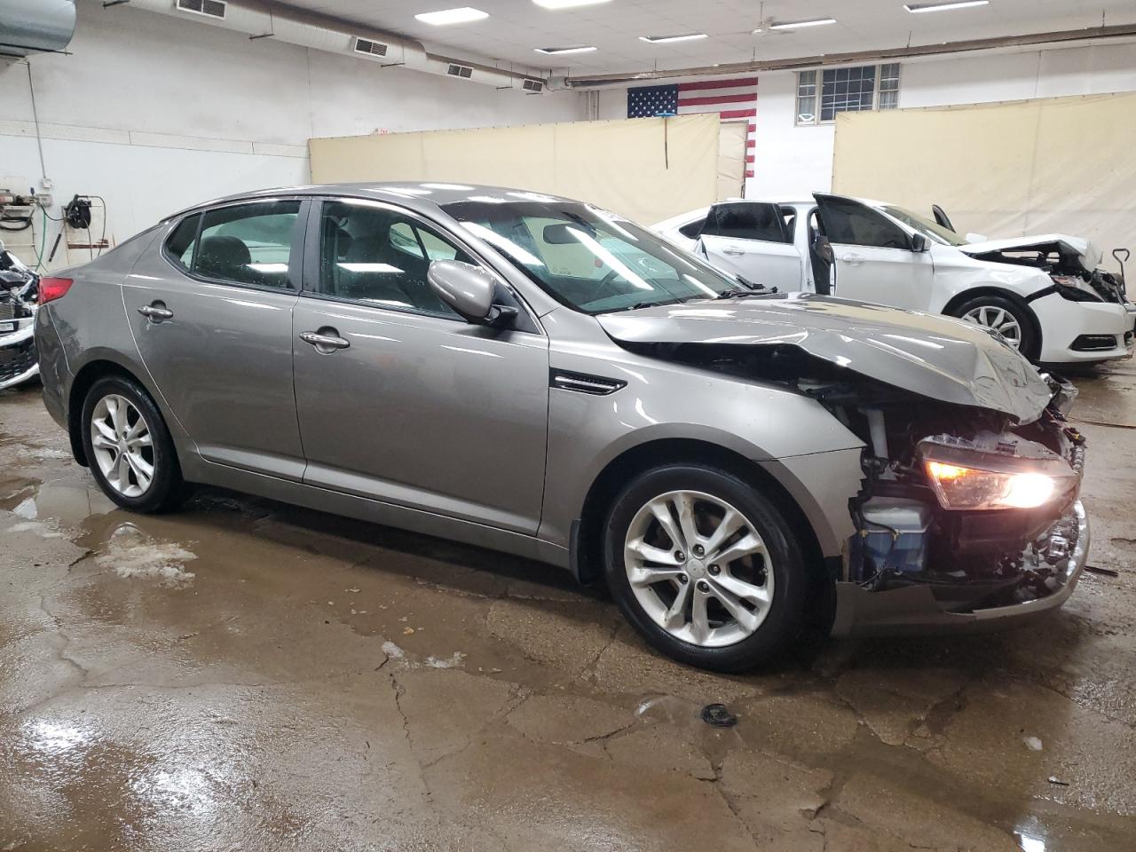 2013 KIA Optima VIN 5XXGN4A79DG179520 Copart auction photo, front end / minor dent/scratches damage thumbnail 4