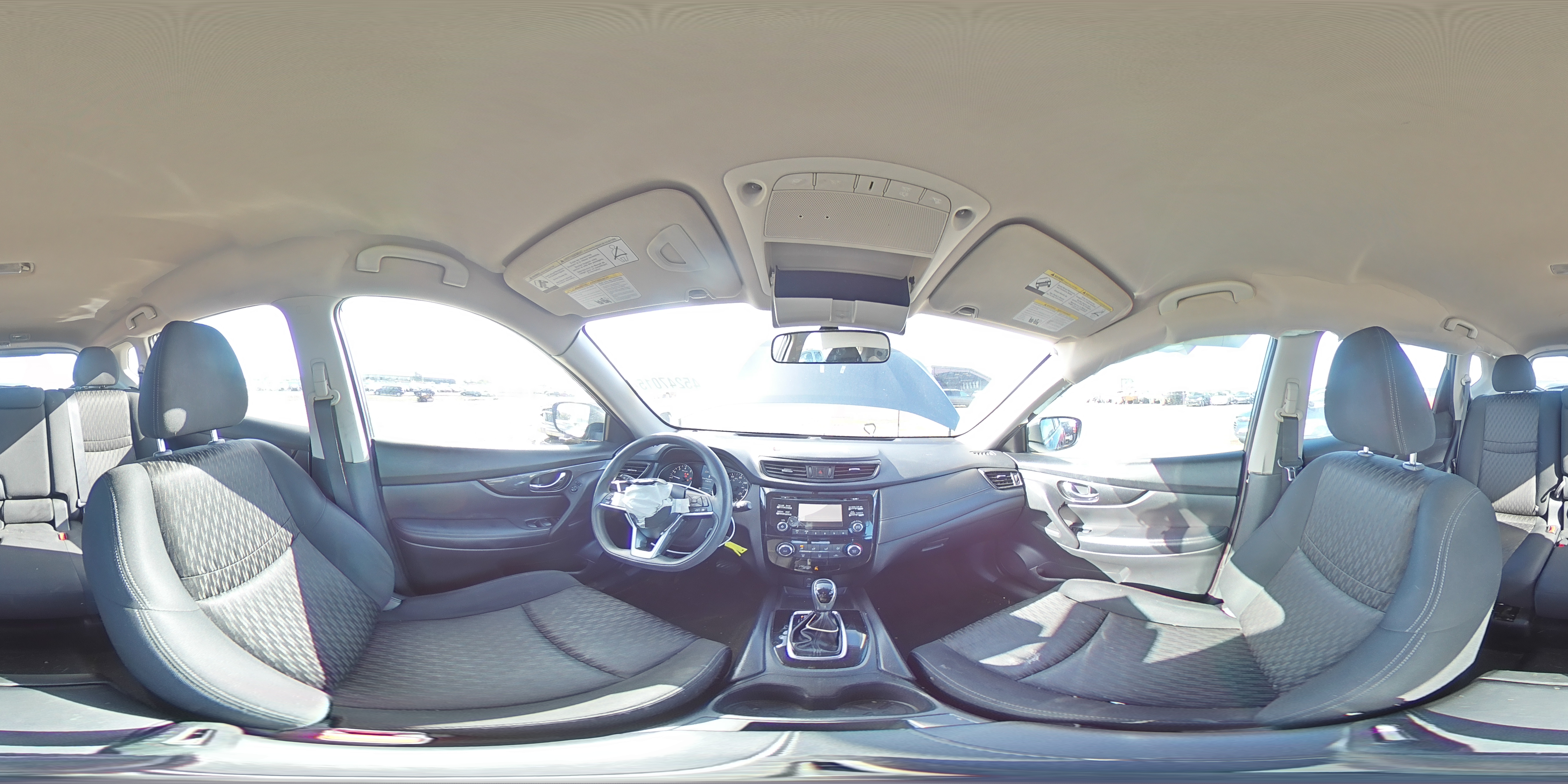 2017 Nissan Rogue VIN KNMAT2MV4HP508374 Copart auction photo, front end damage thumbnail 14