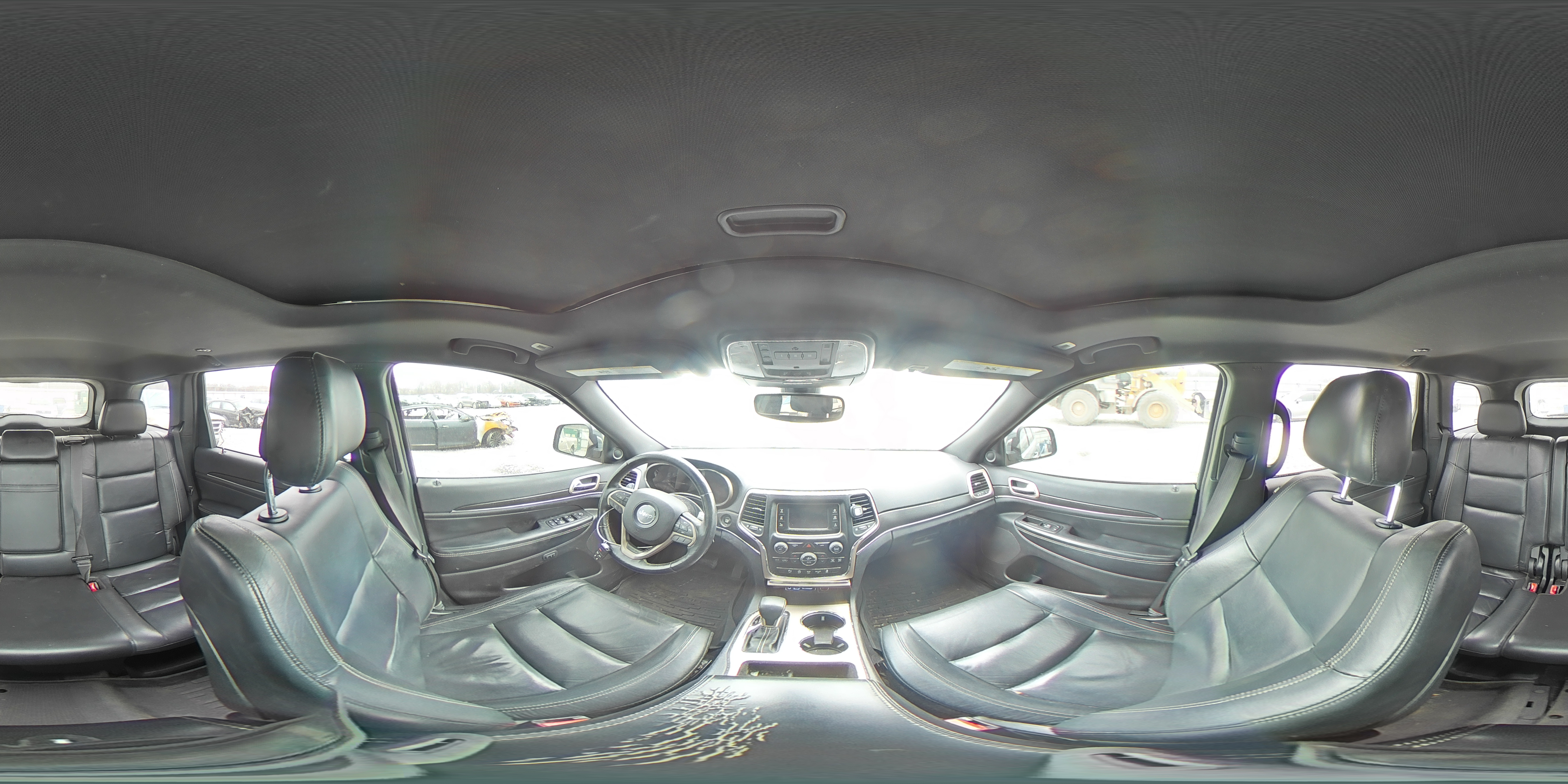 2017 Jeep Grand Cherokee VIN 1C4RJEBG3HC628818 Copart auction photo, front end damage thumbnail 14