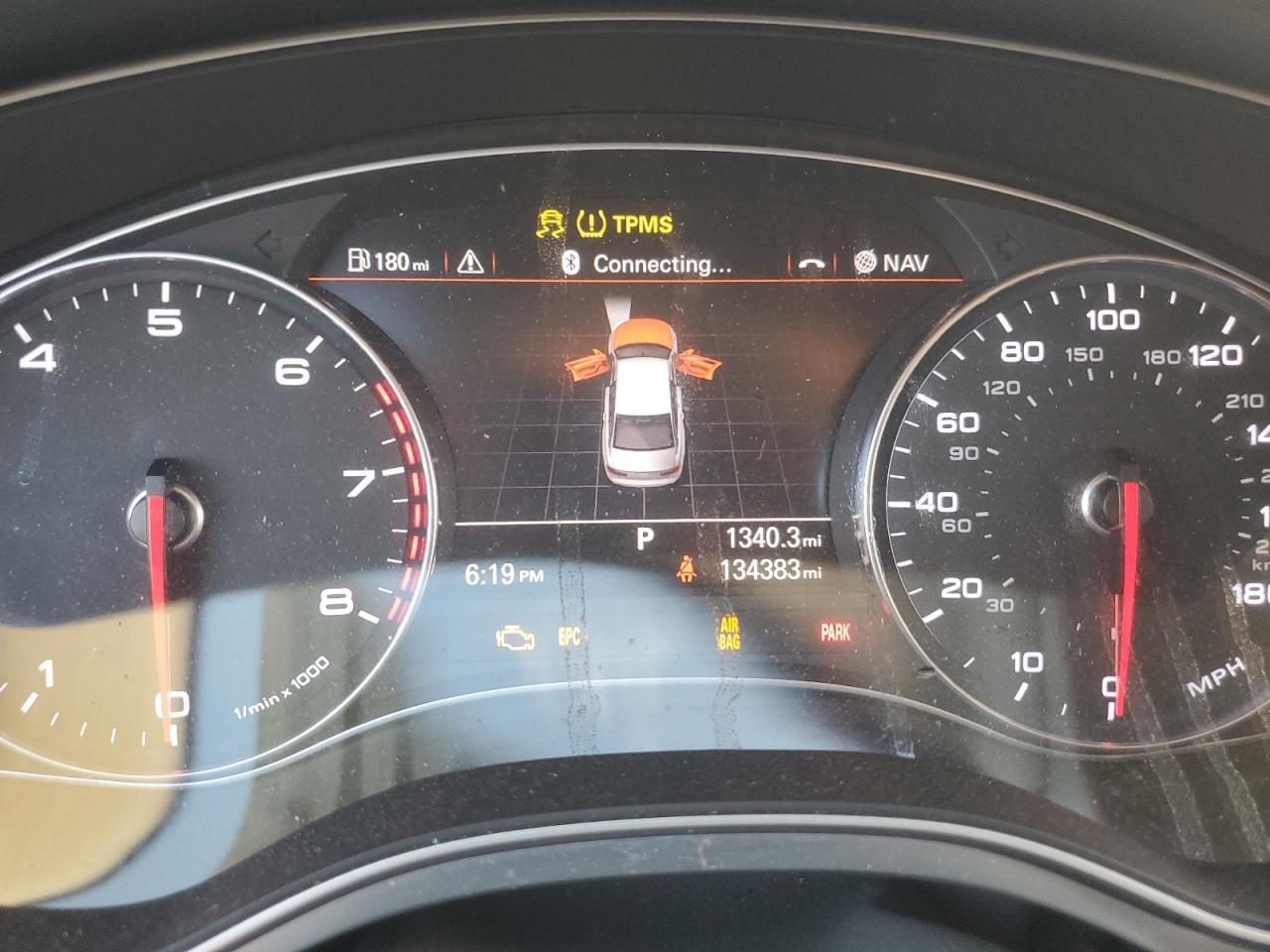 2015 Audi A6 VIN WAUHGAFC8FN027770 Copart auction photo, front end damage thumbnail 8