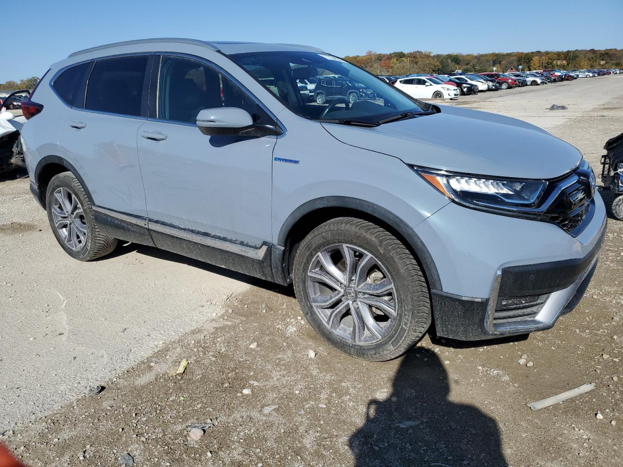 2020 Honda CR-V VIN 7FART6H98LE012749 Copart auction photo, side / mechanical damage thumbnail 4