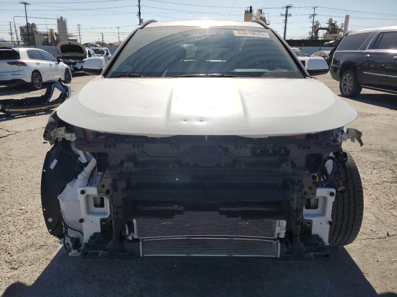 2024 KIA Niro VIN KNDCR3LE3R5155332 Copart auction photo, front end damage thumbnail 5