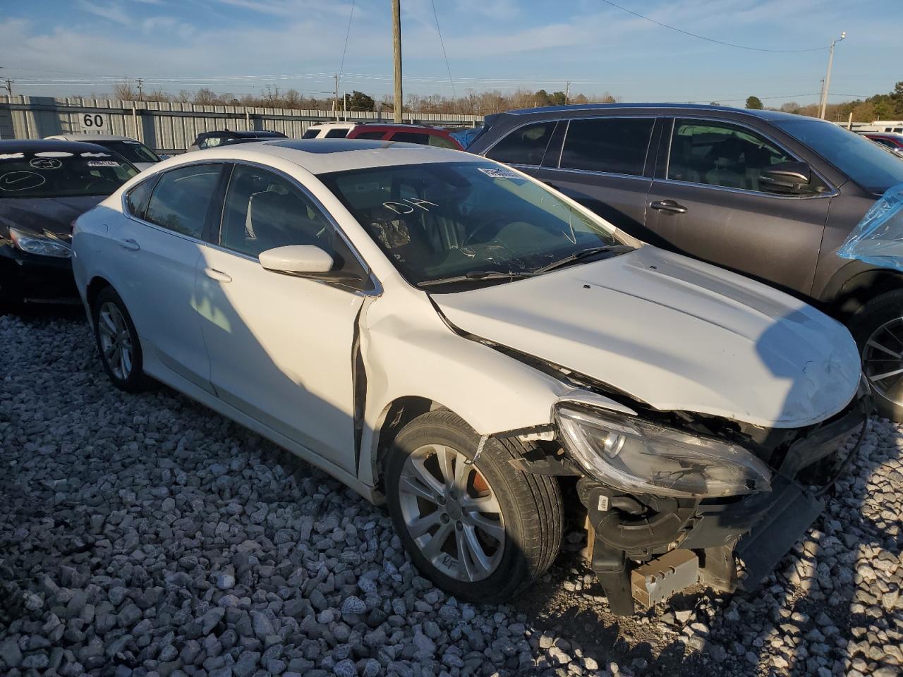 2015 Chrysler 200 VIN 1C3CCCABXFN679264 Copart auction photo, front end damage thumbnail 4