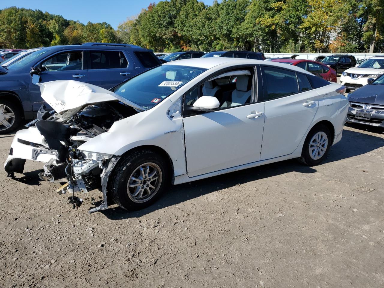 2016 Toyota Prius VIN JTDKBRFU2G3516340