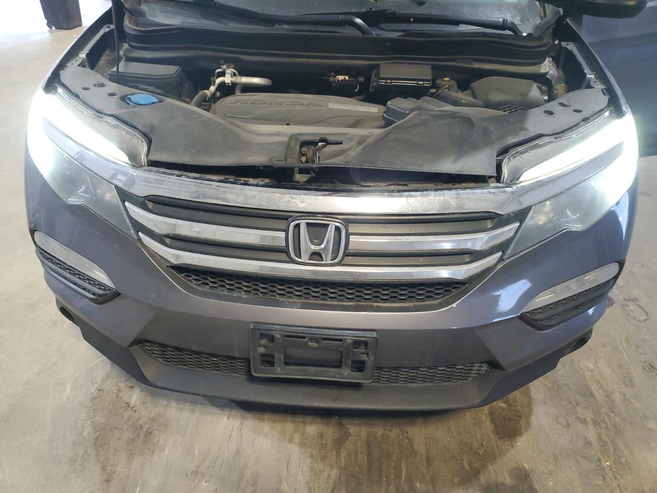 2017 Honda Pilot VIN 5FNYF6H32HB005734 Copart auction photo, side damage thumbnail 12