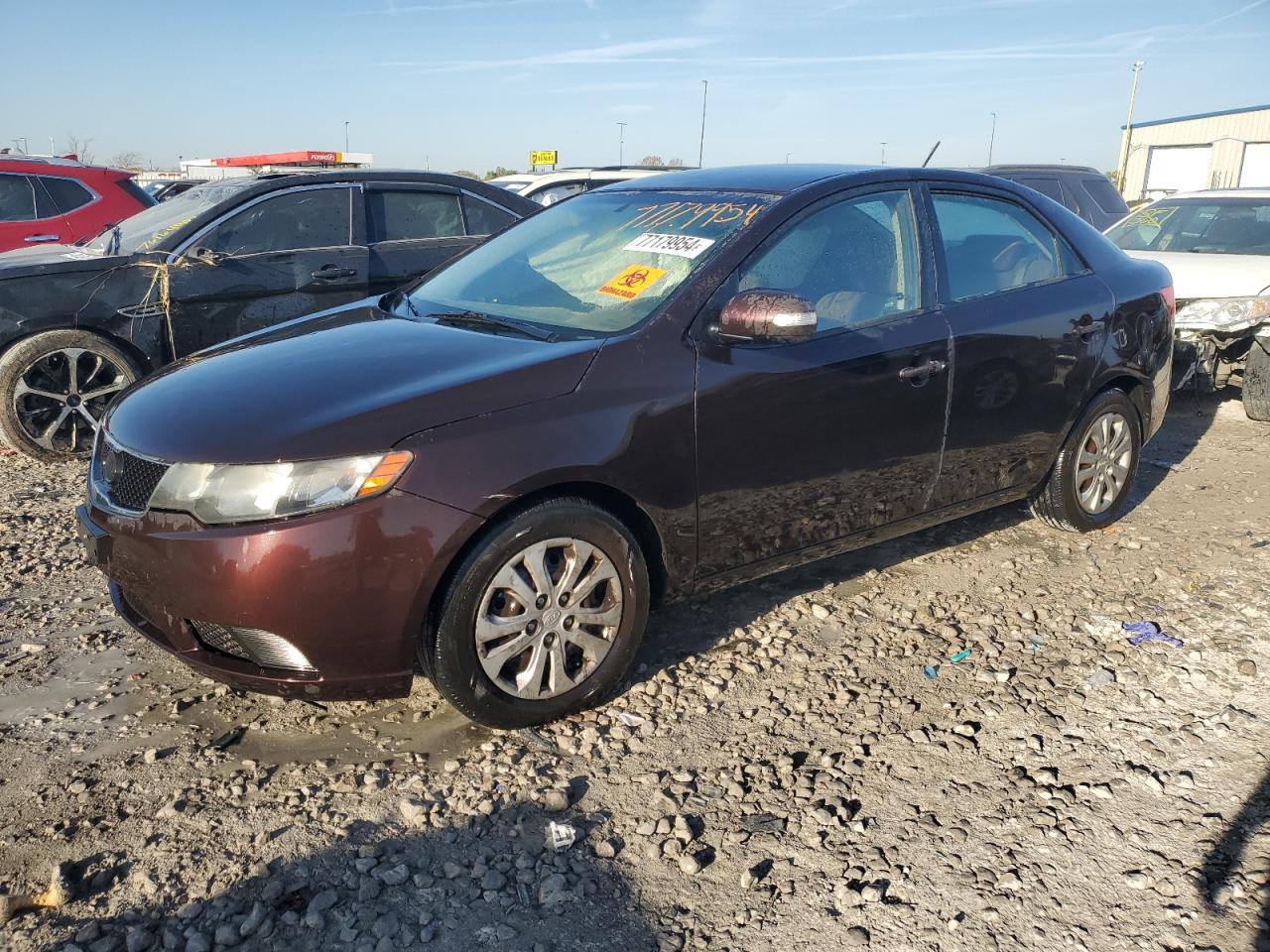 2010 KIA Forte VIN KNAFU4A25A5850424