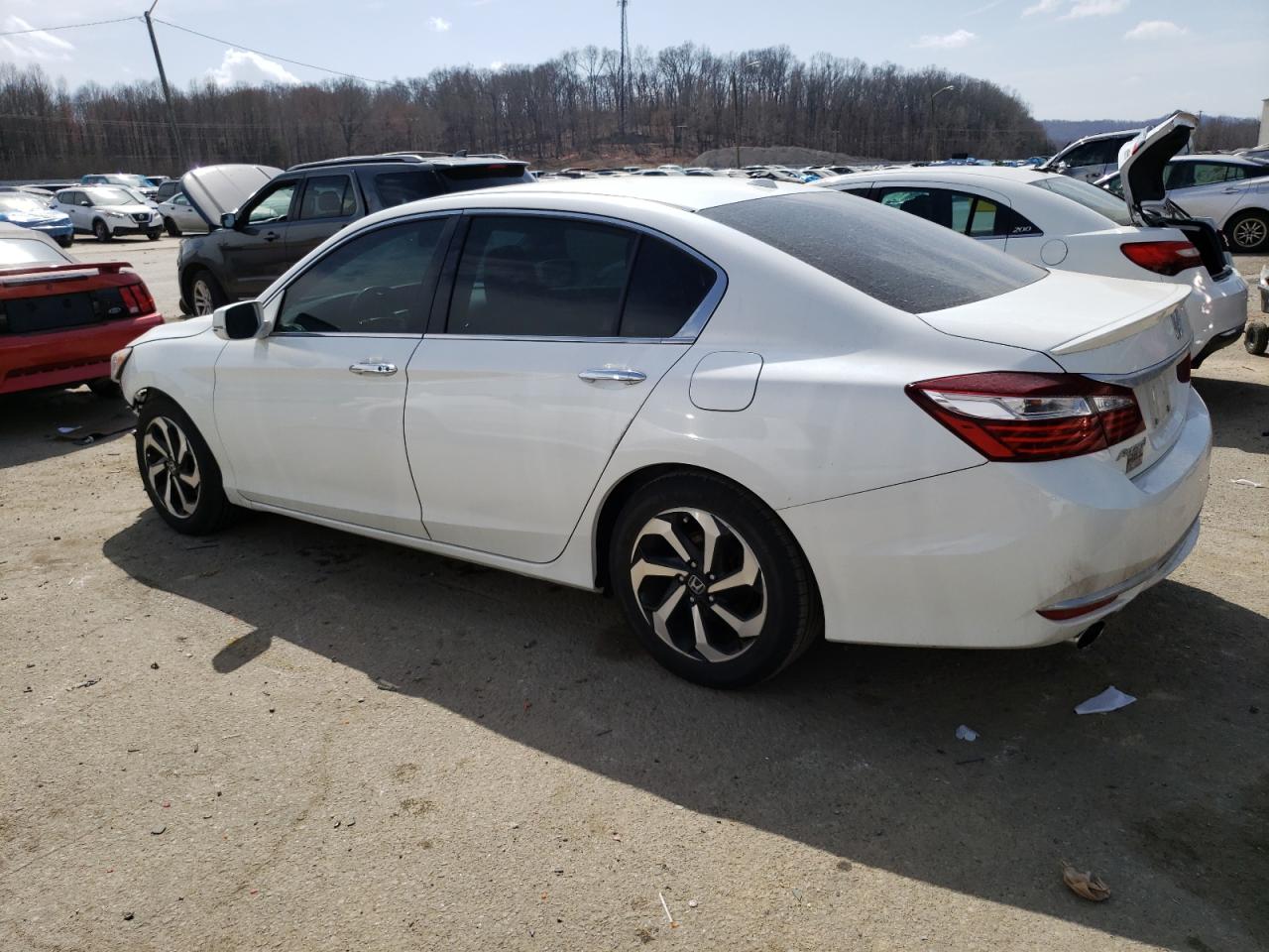 2016 Honda Accord VIN 1HGCR3F03GA033673 Copart auction photo, front end damage thumbnail 2