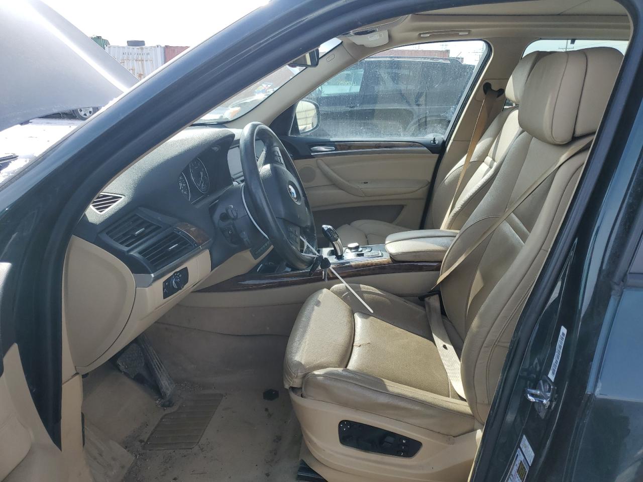 2008 BMW X5 VIN 5UXFE43558L020666 Copart auction photo, side / rear end damage thumbnail 7