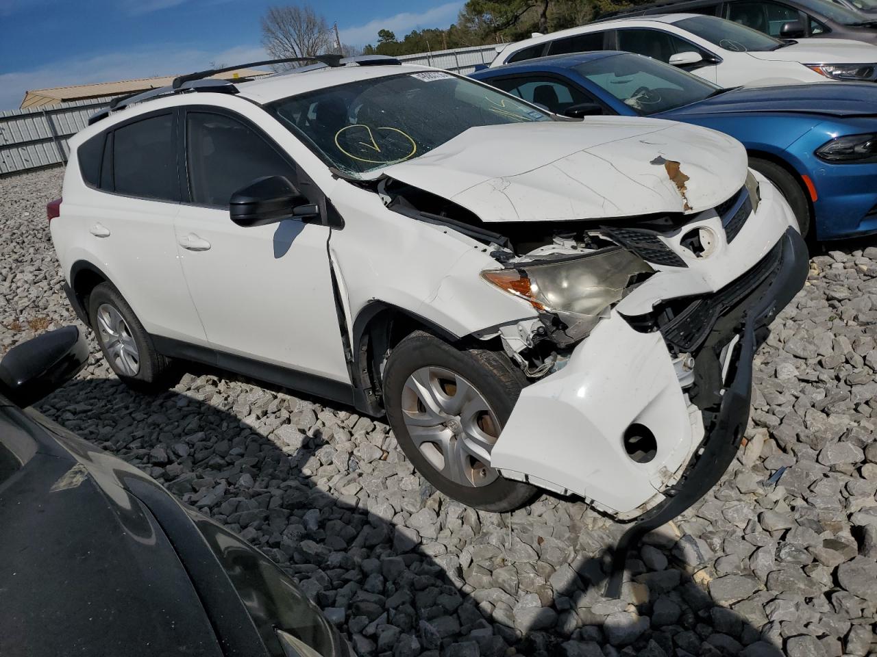 2015 Toyota RAV 4 VIN JTMZFREV5FJ056162 Copart auction photo, front end / side damage thumbnail 4
