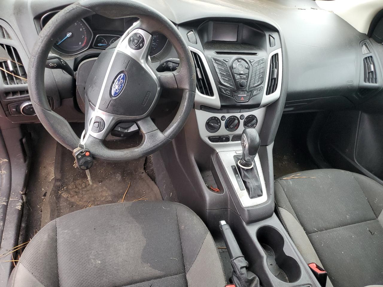 2014 Ford Focus VIN 1FADP3F27EL421622 Copart auction photo, burn - engine / front end damage thumbnail 8