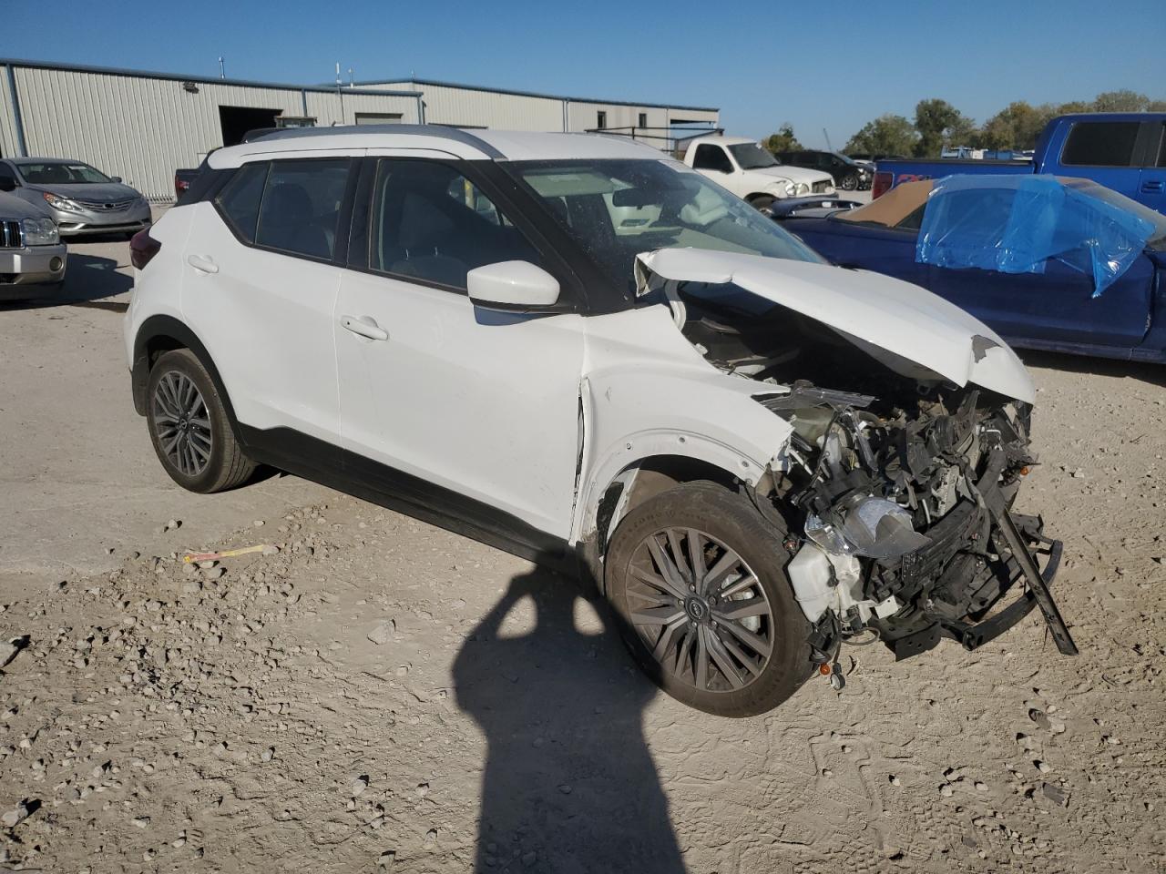 2024 Nissan Kicks VIN 3N1CP5CV7RL495216 Copart auction photo, front end / undercarriage damage thumbnail 4