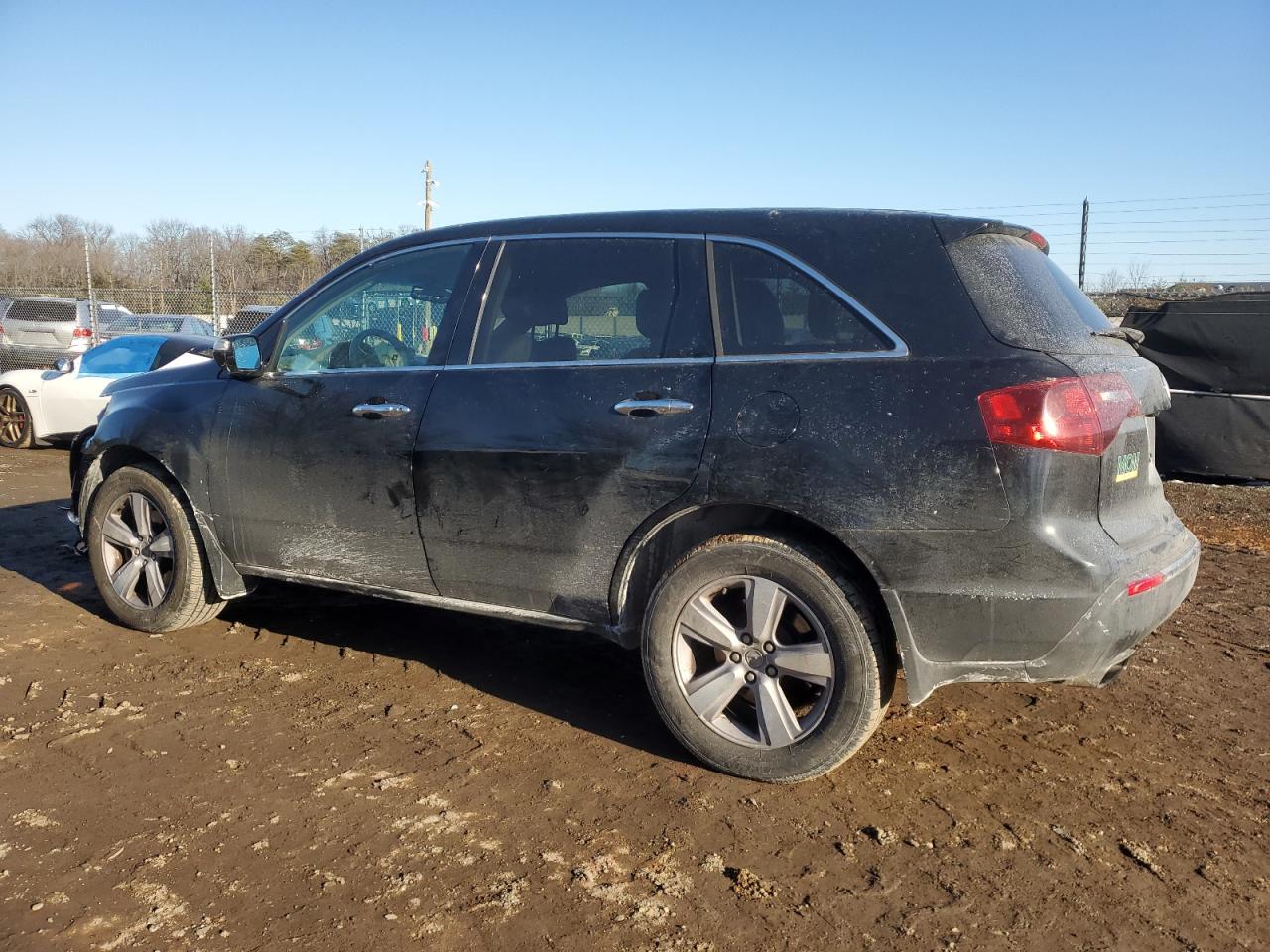 2013 Acura MDX VIN 2HNYD2H39DH515172 Copart auction photo, front end / minor dent/scratches damage thumbnail 2