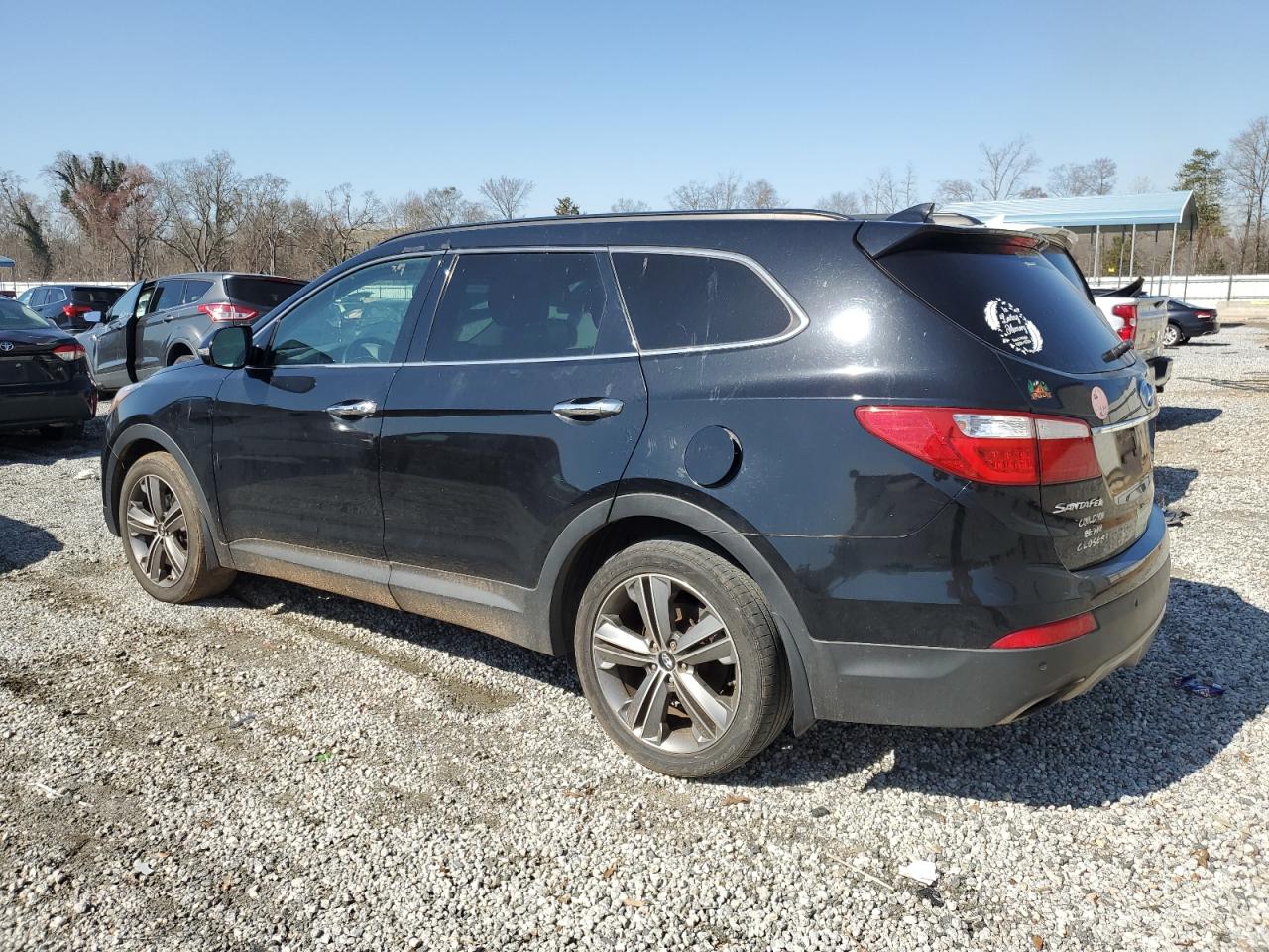 2014 Hyundai Santa Fe VIN KM8SRDHF5EU087985 Copart auction photo, minor dent/scratches damage thumbnail 2