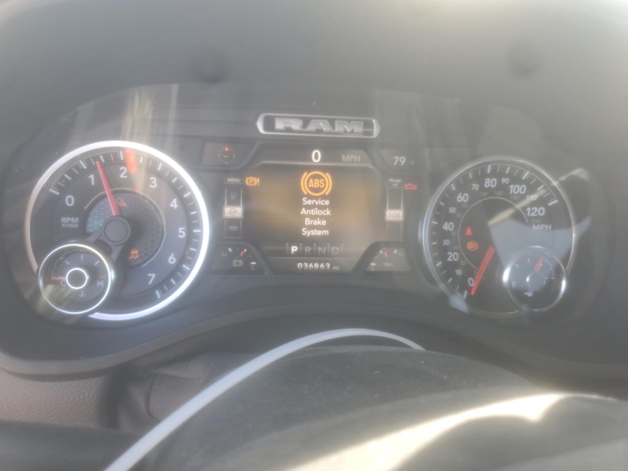 2020 RAM 1500 VIN 1C6SRFMTXLN291868 Copart auction photo, all over / undercarriage damage thumbnail 9