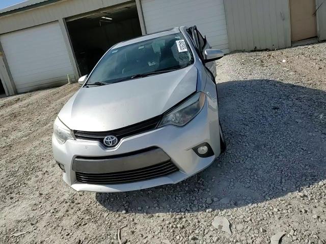 2015 Toyota Corolla VIN 2T1BURHE8FC345440 Copart auction photo, side / rear end damage thumbnail 14