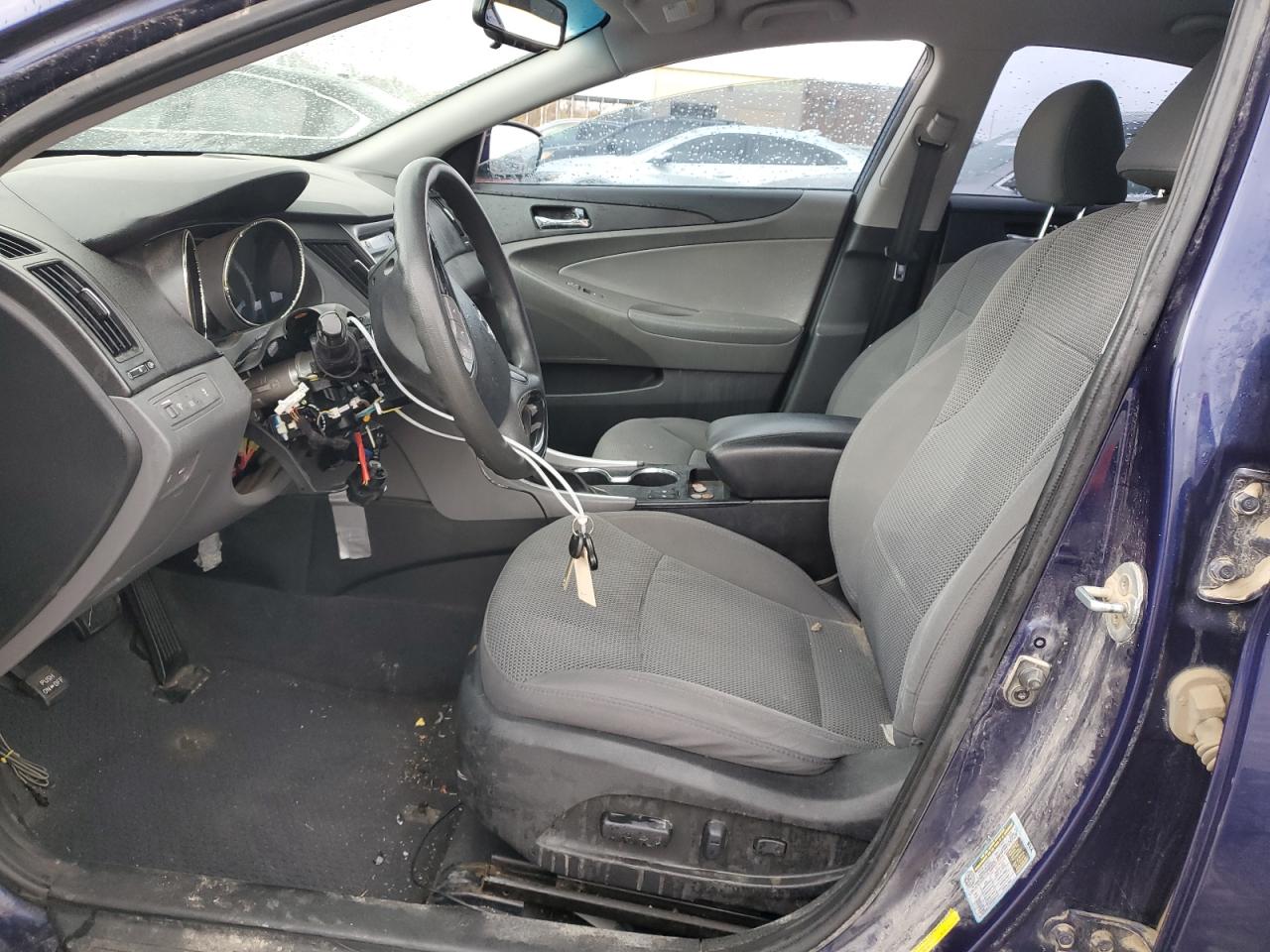 2013 Hyundai Sonata VIN 5NPEB4AC4DH635943 Copart auction photo, front end / vandalism damage thumbnail 7