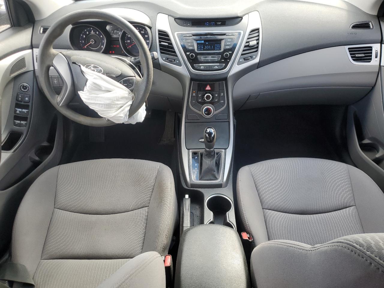 2016 Hyundai Elantra VIN 5NPDH4AE1GH720237 Copart auction photo, front end / undercarriage damage thumbnail 8