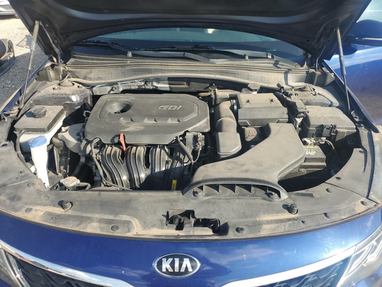 2020 KIA Optima VIN 5XXGT4L32LG403466 Copart auction photo, side damage thumbnail 11