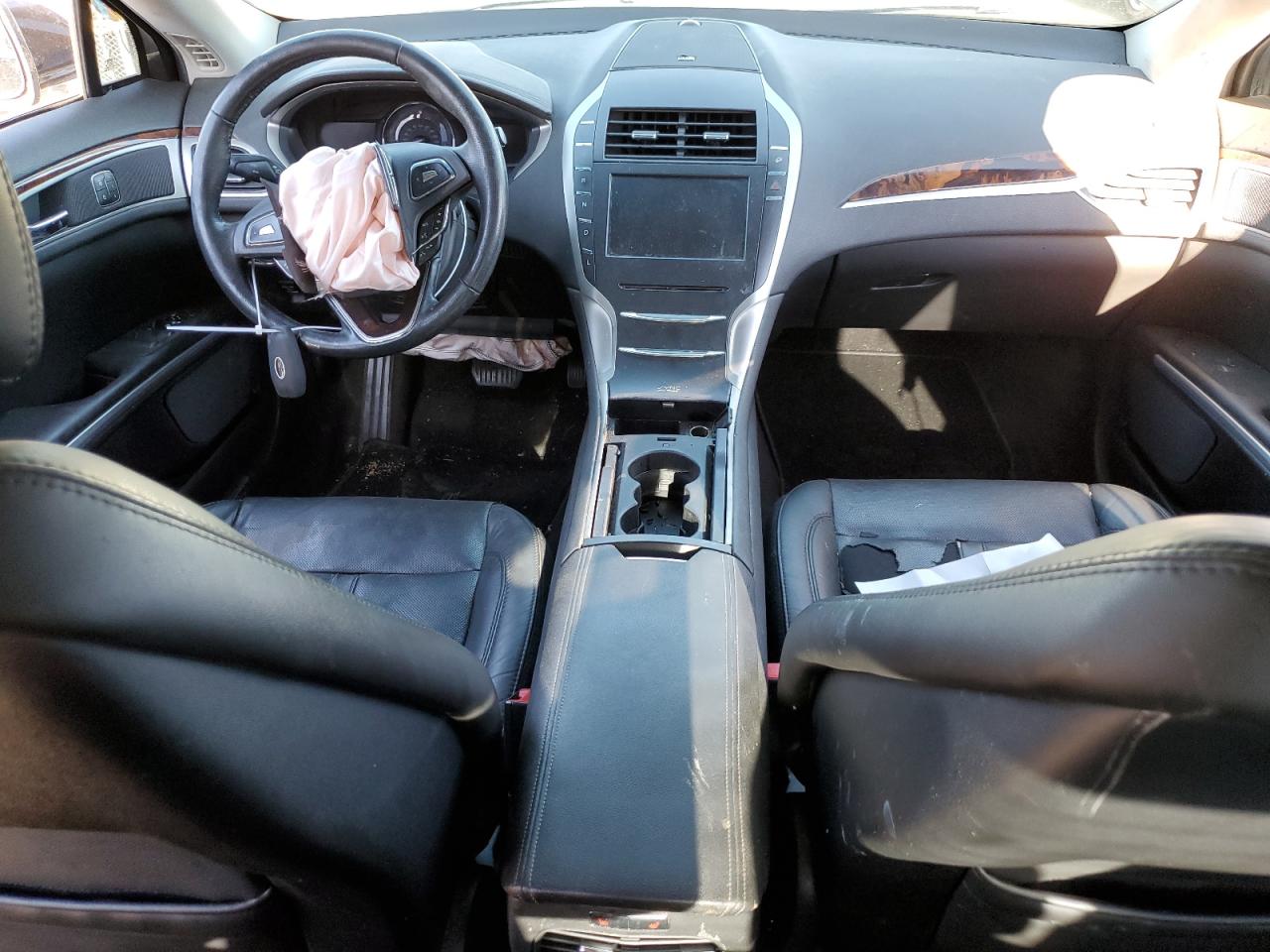 2013 Lincoln MKZ VIN 3LN6L2LU6DR822640 Copart auction photo, front end / side damage thumbnail 8